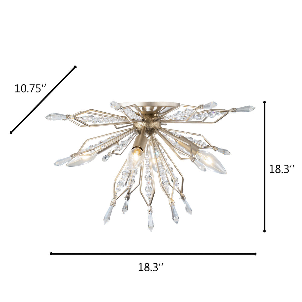 gold dust chandelier