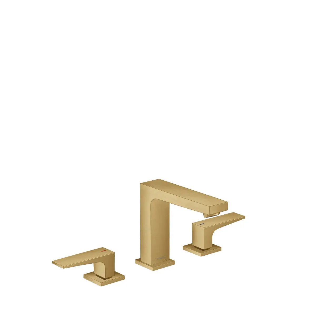 Hansgrohe Metropol Widespread Faucet with Lever Handles and Pop-Up Drain, 1.2 GPM by Hansgrohe