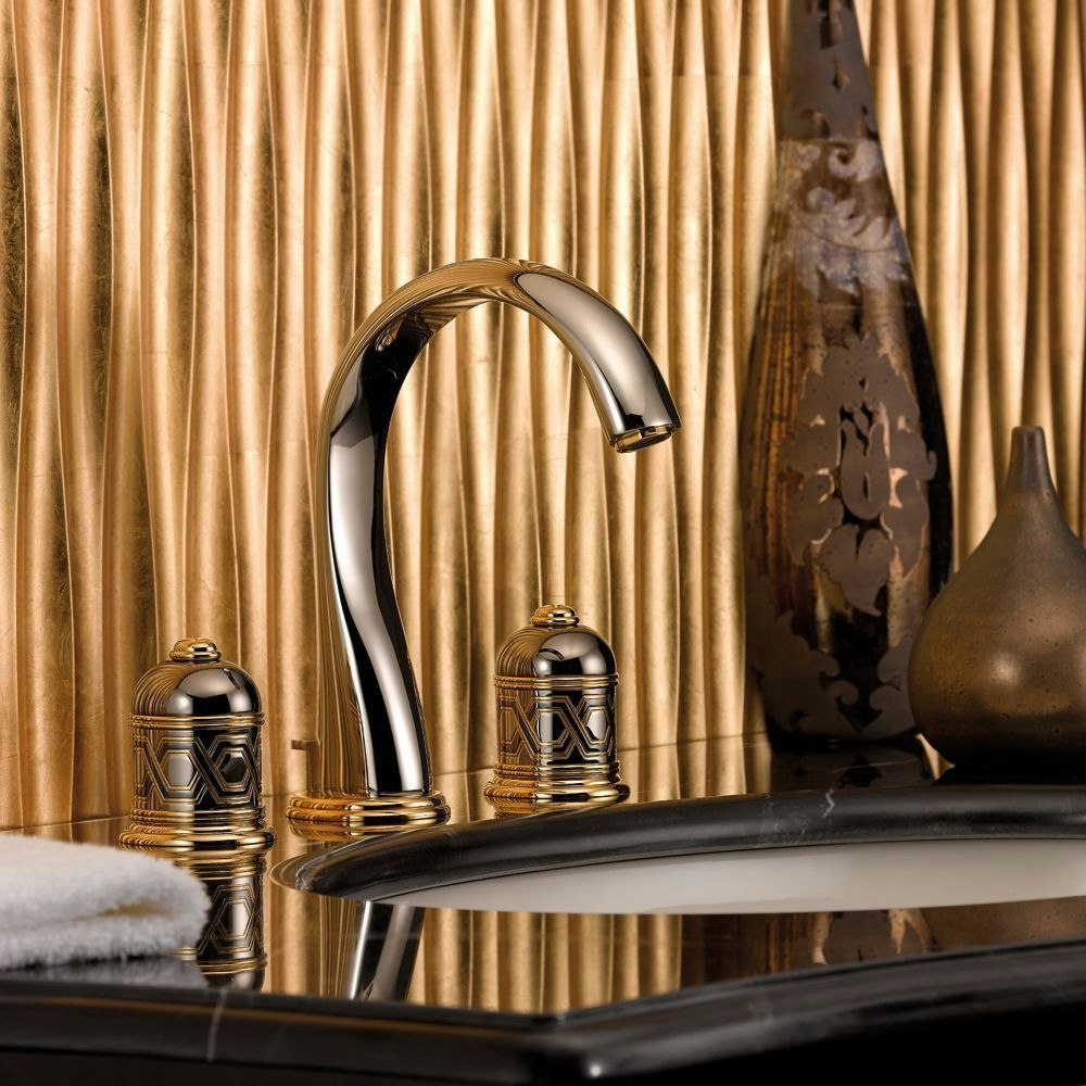 nickel polished faucet