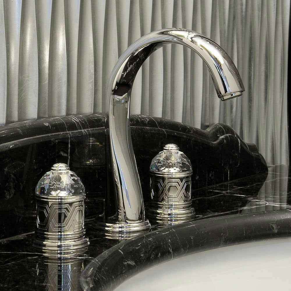 nickel polished faucet