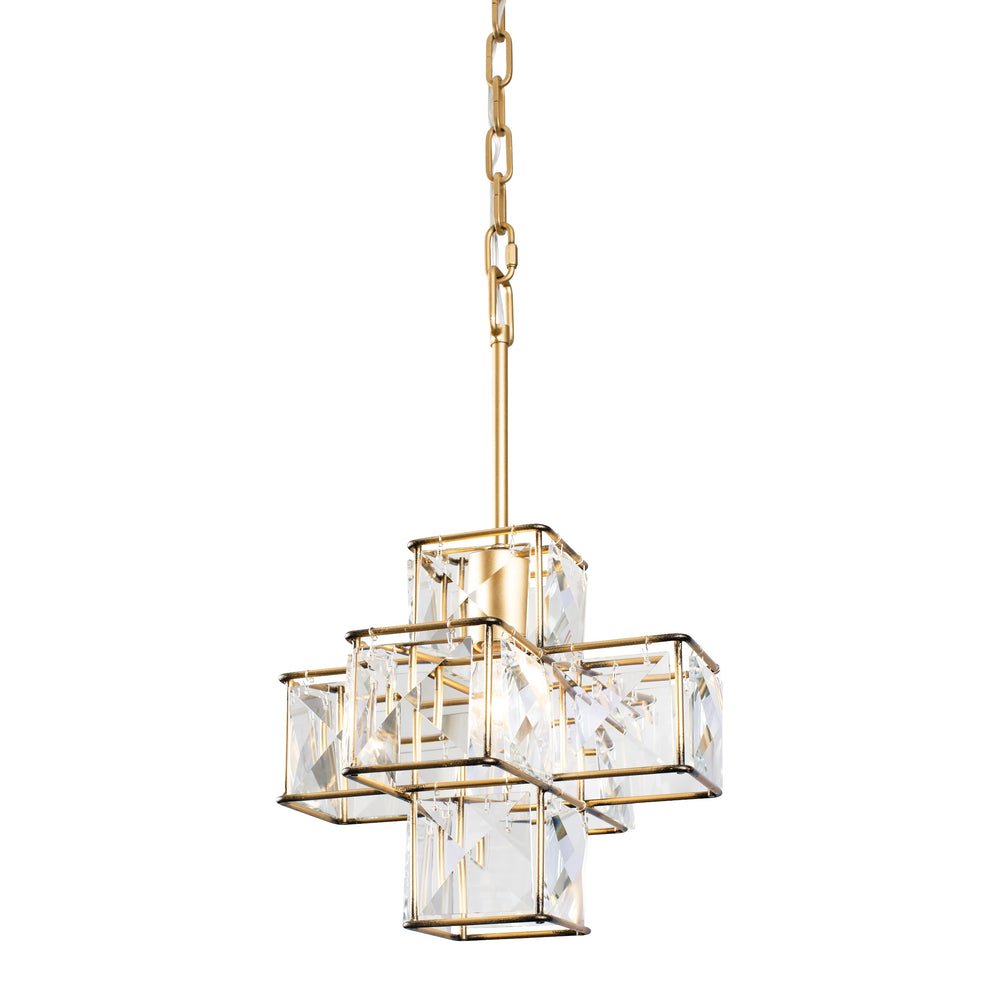 calypso gold pendant light