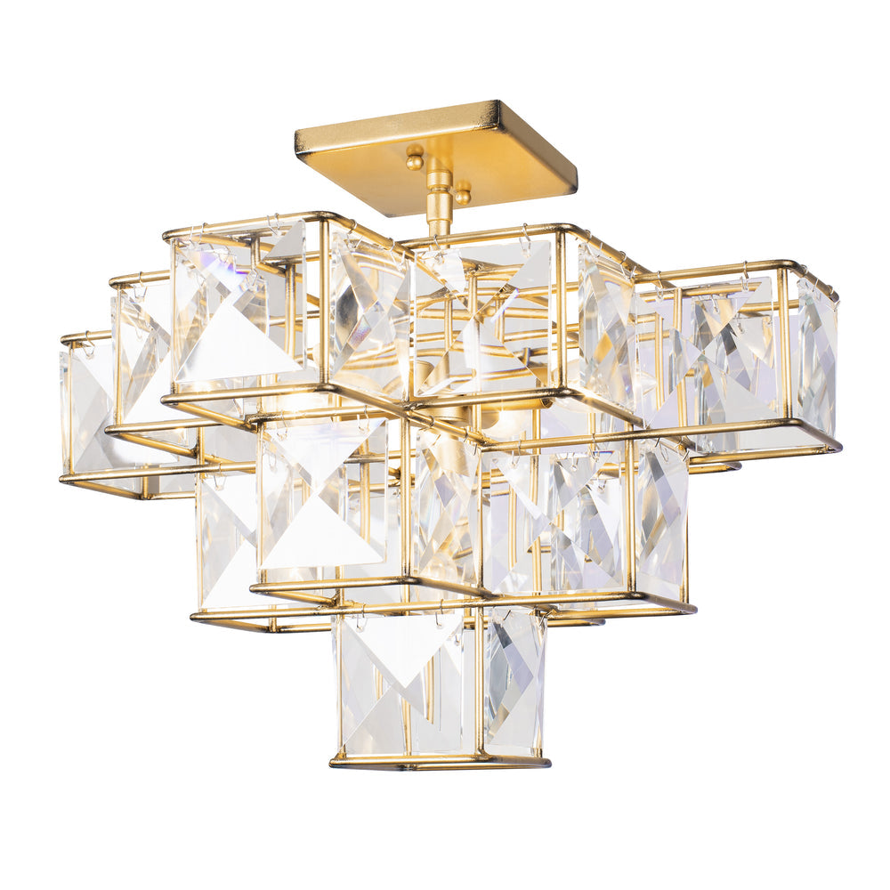 calypso gold chandelier