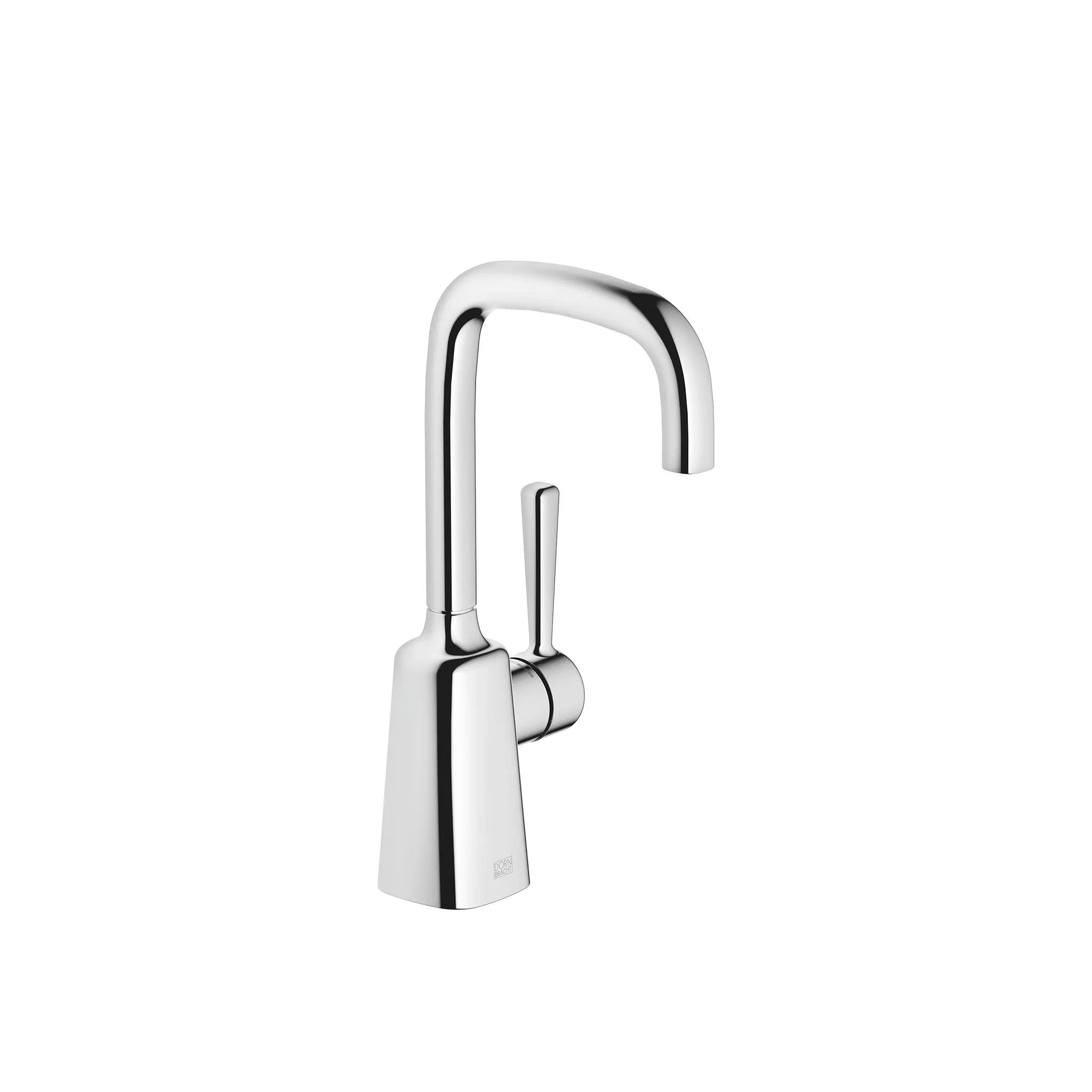 chrome bathroom faucet