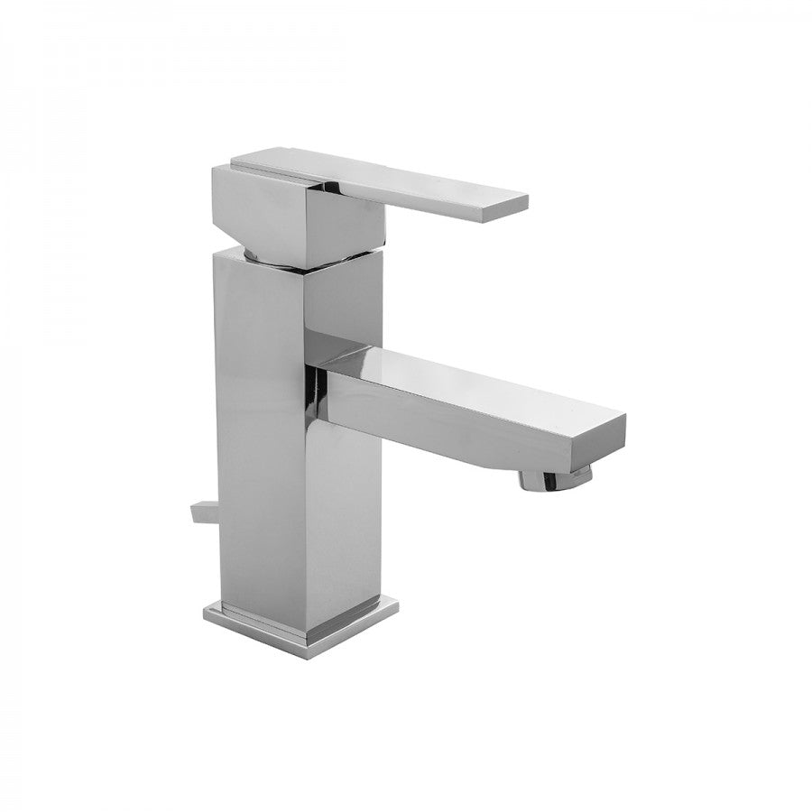 polished chrome faucet