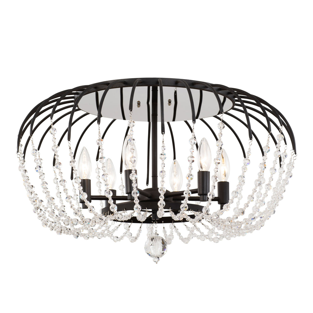 Varaluz Voliere 6-Light Semi-Flush