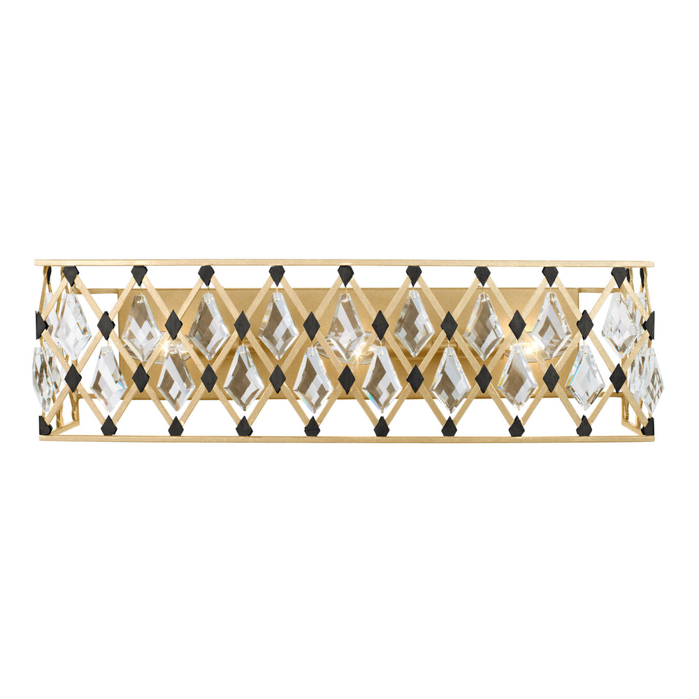 Varaluz Windsor 3-Light Crystal Bath