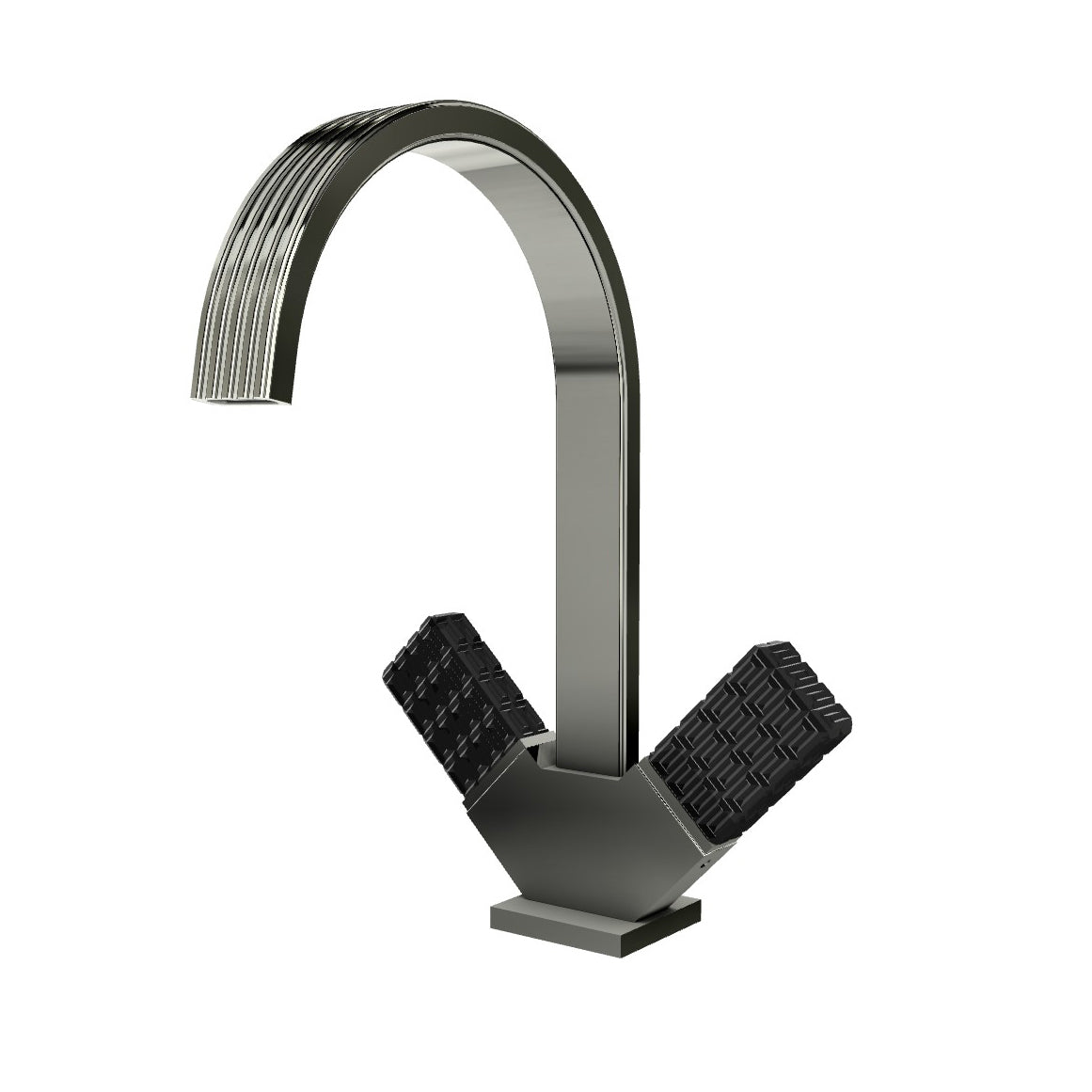 Aquabrass Tosca Single Hole 2 Handles Lavatory Faucet