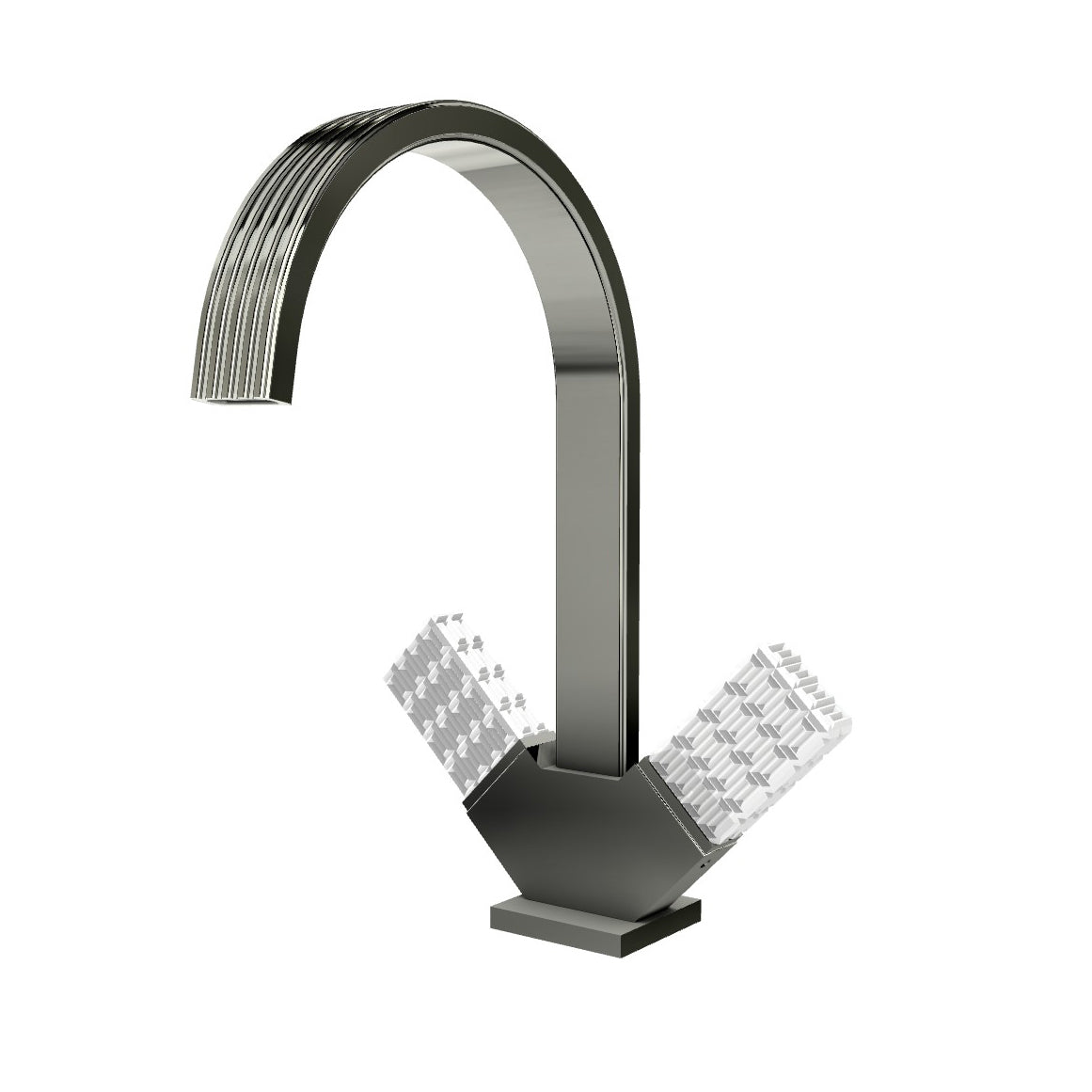 Aquabrass Tosca Single Hole 2 Handles Lavatory Faucet