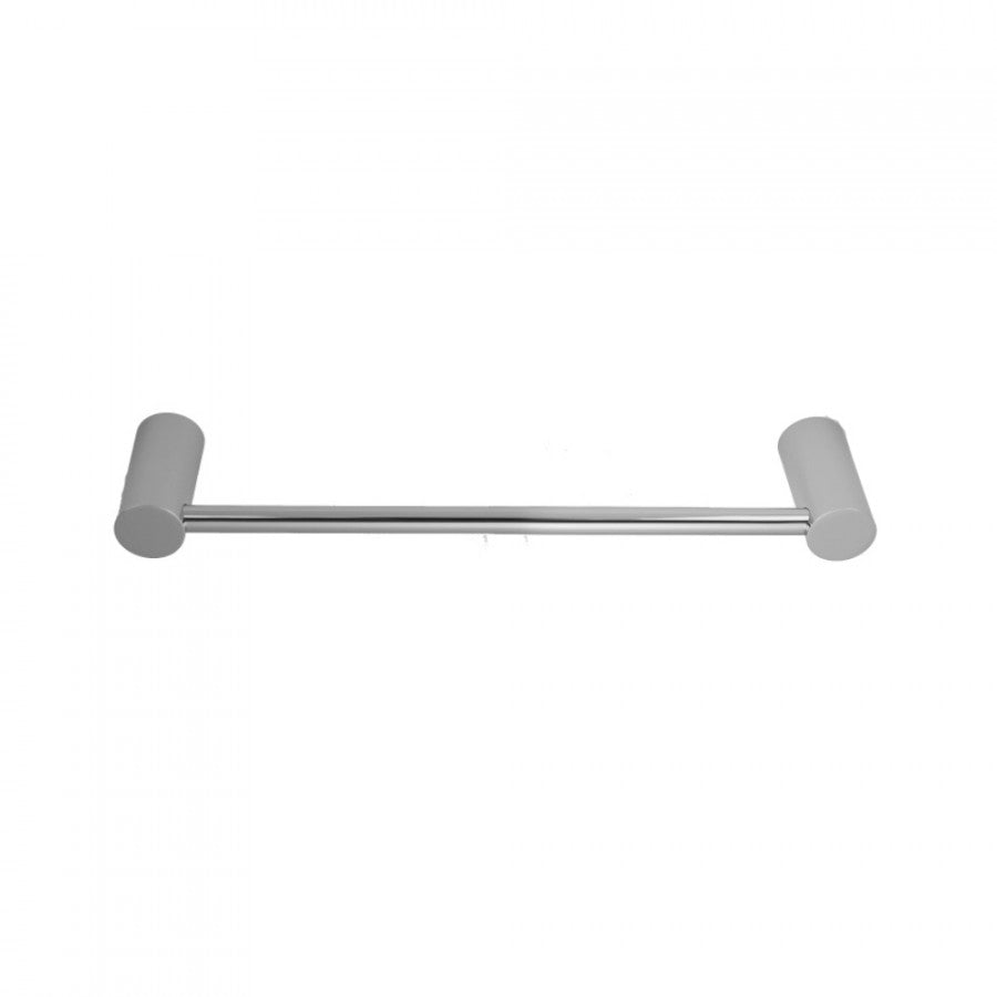 polished chrome towel bar