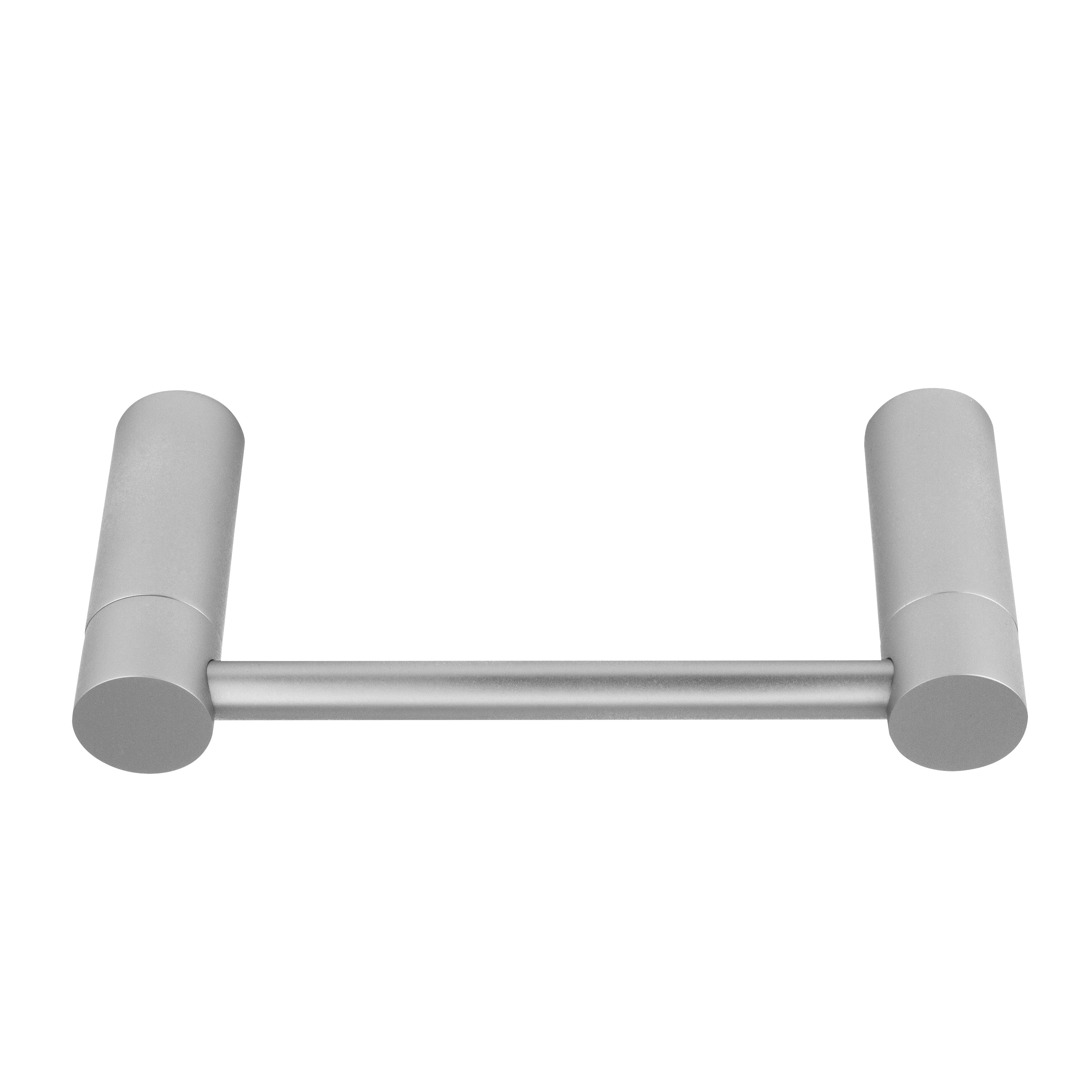 polished chrome toilet paper holder