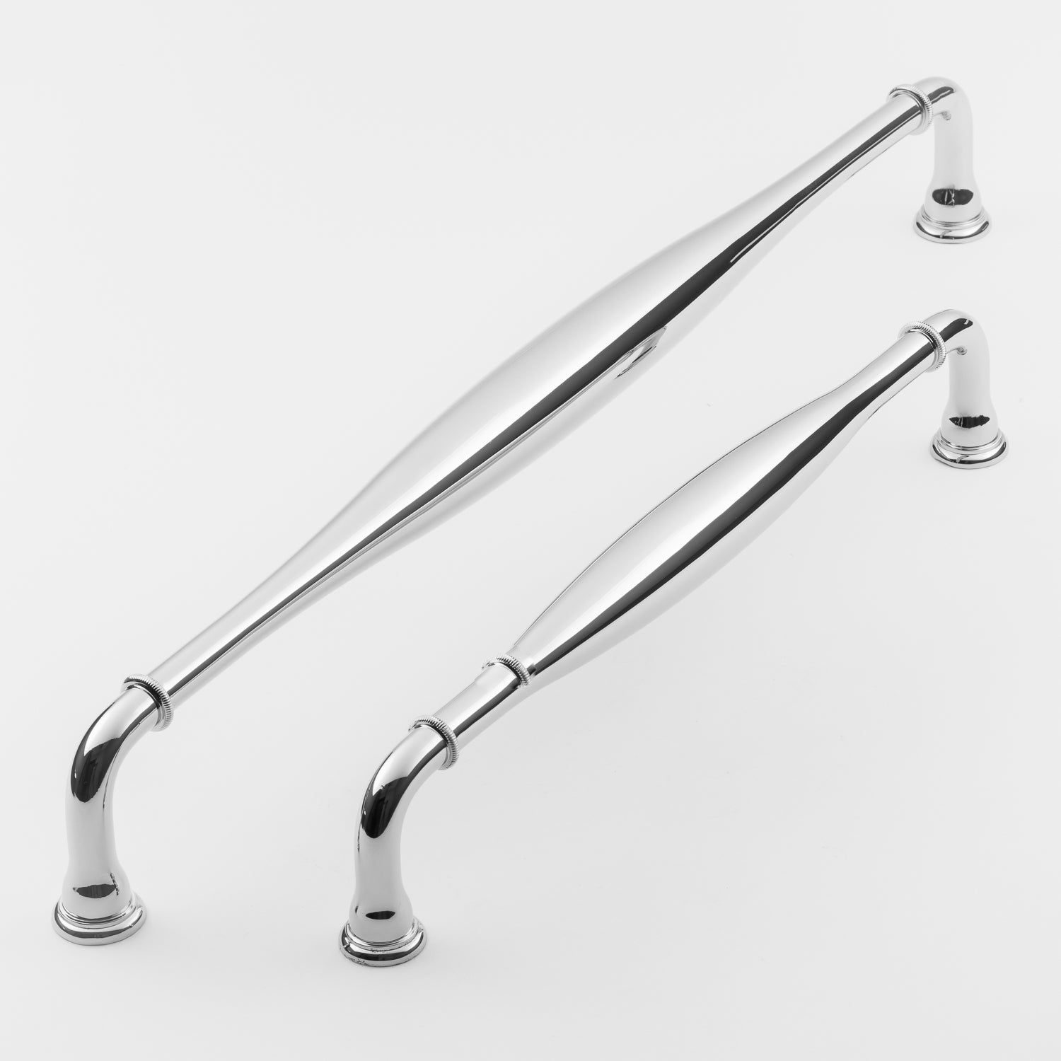 polished chrome appliance pull