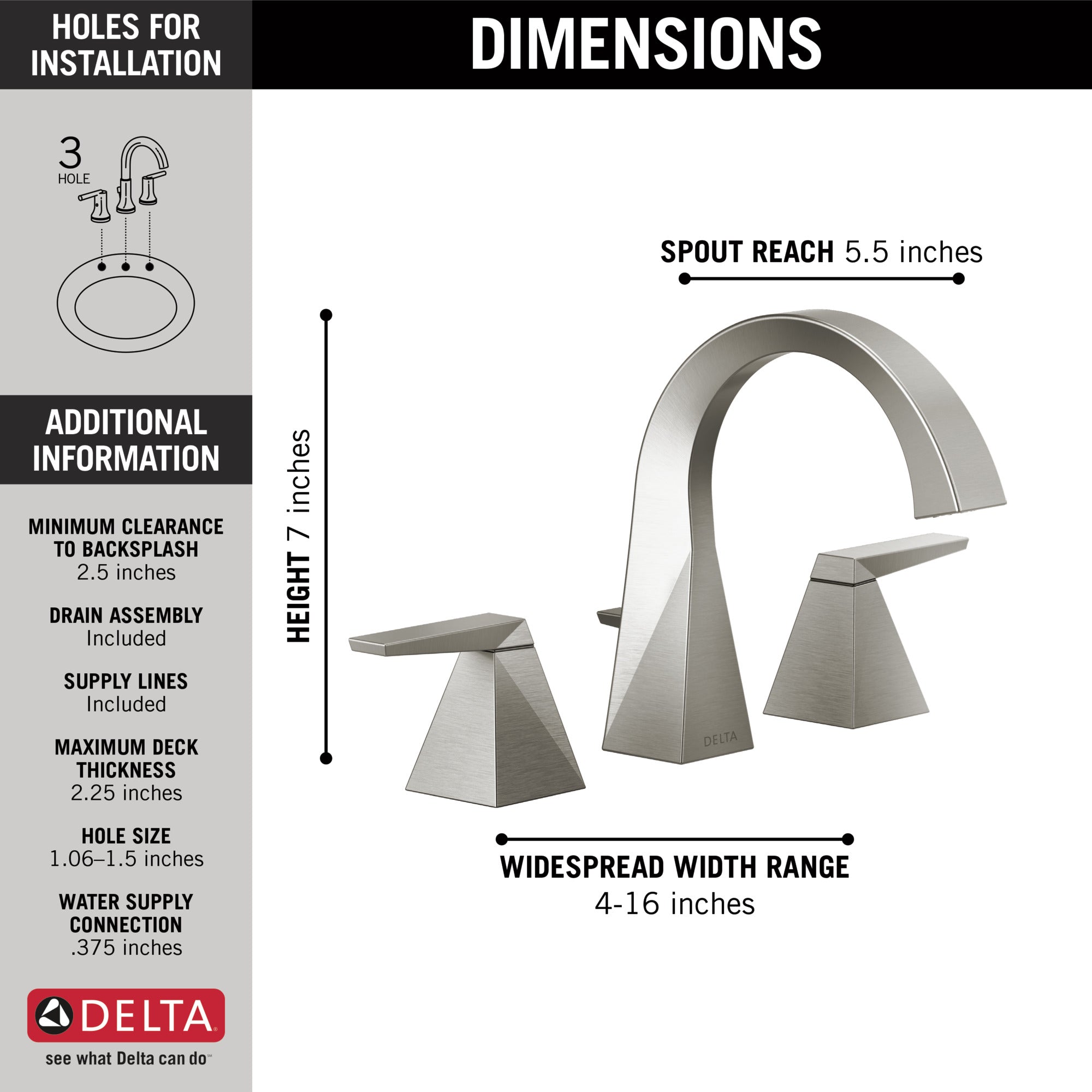 lumicoat stainless bathroom faucet