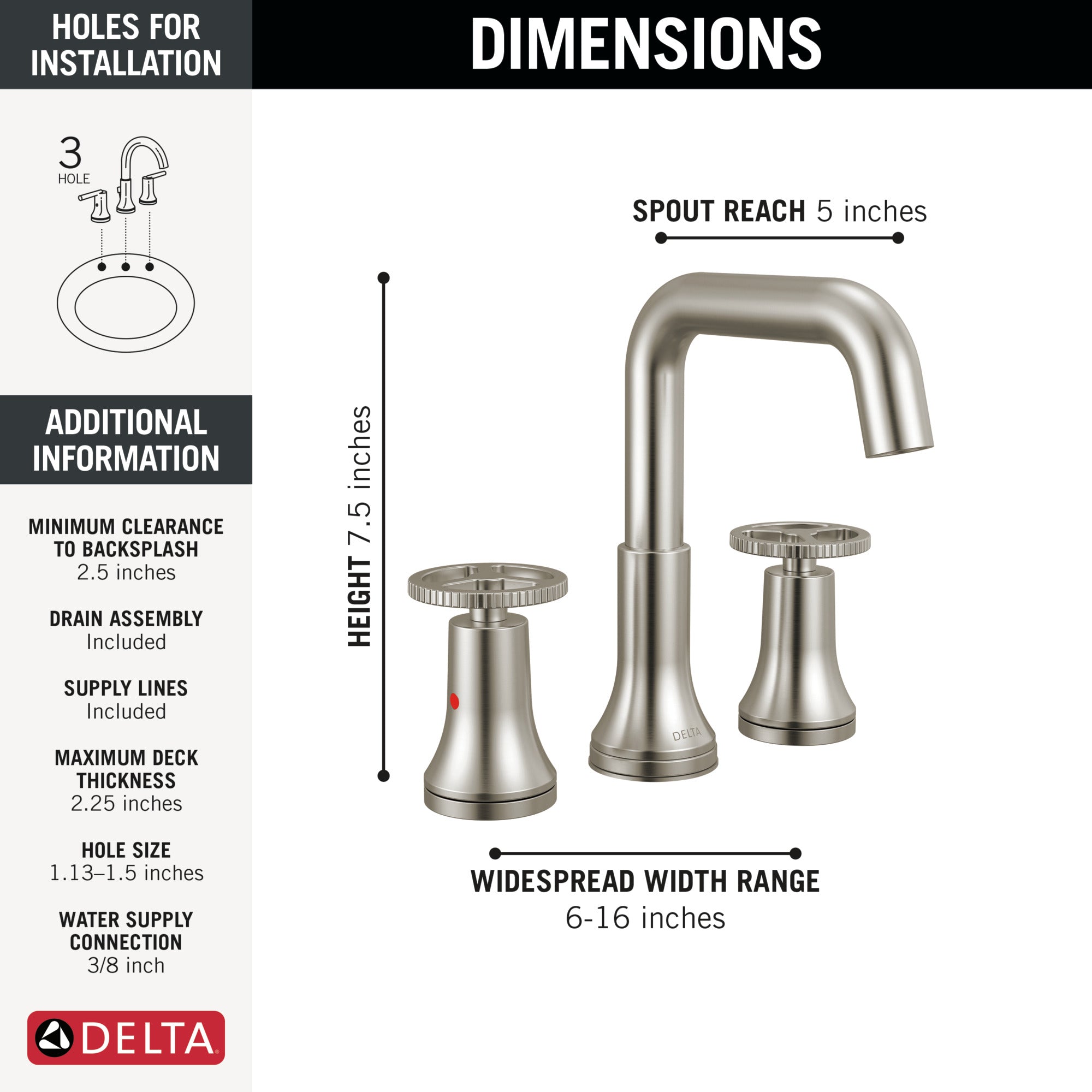 stainless bathroom faucet