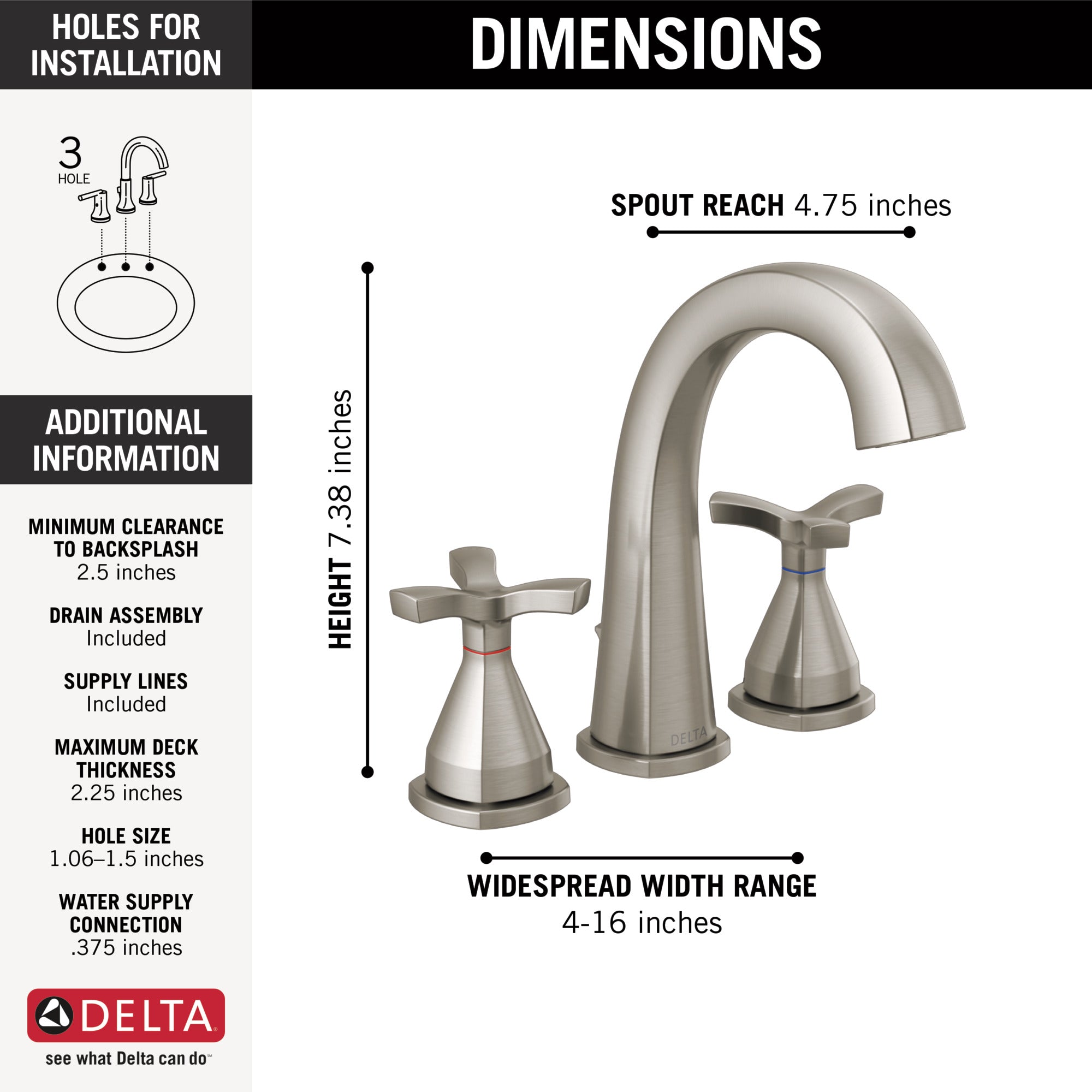 lumicoat stainless bathroom faucet