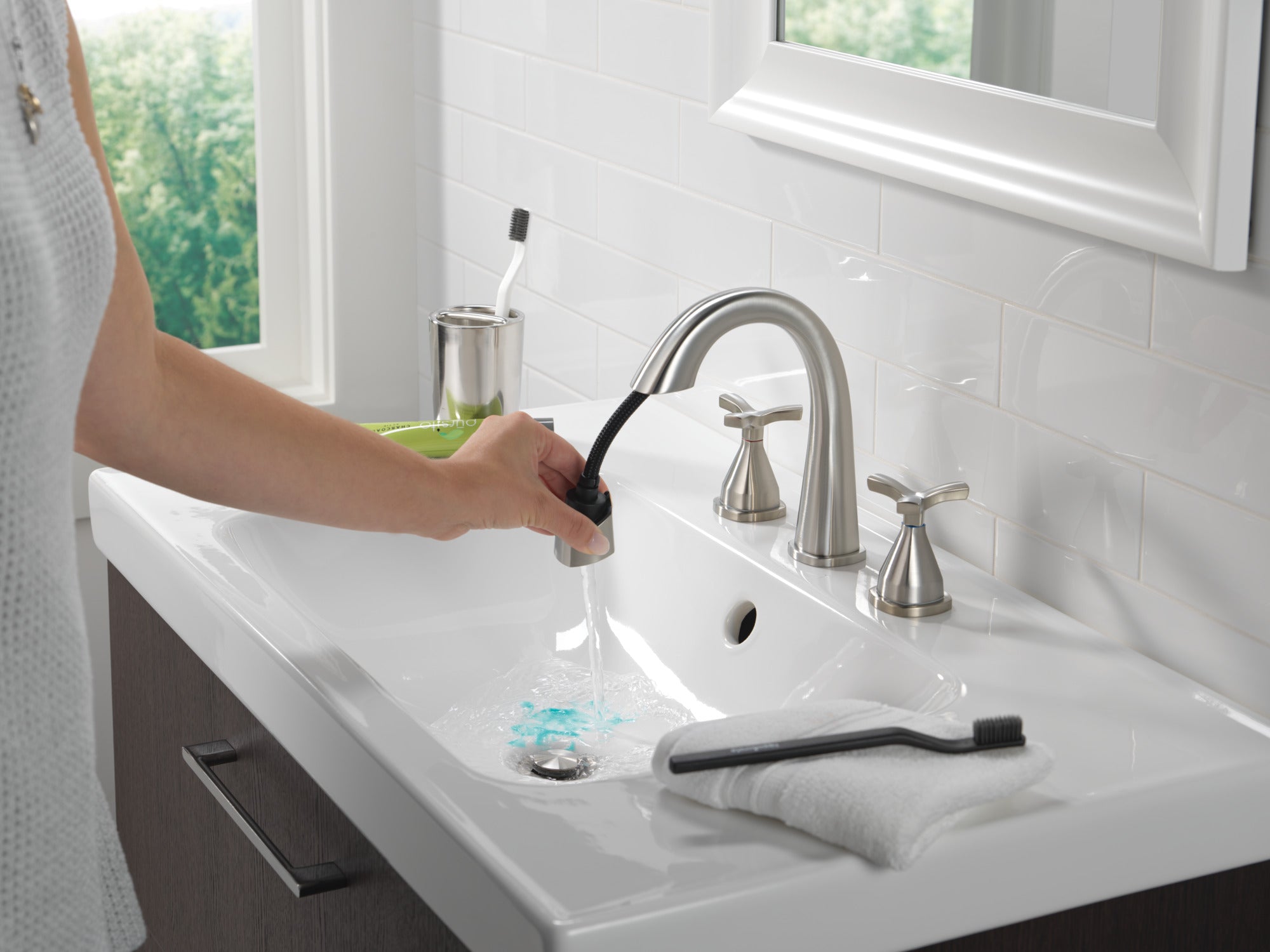 lumicoat stainless bathroom faucet