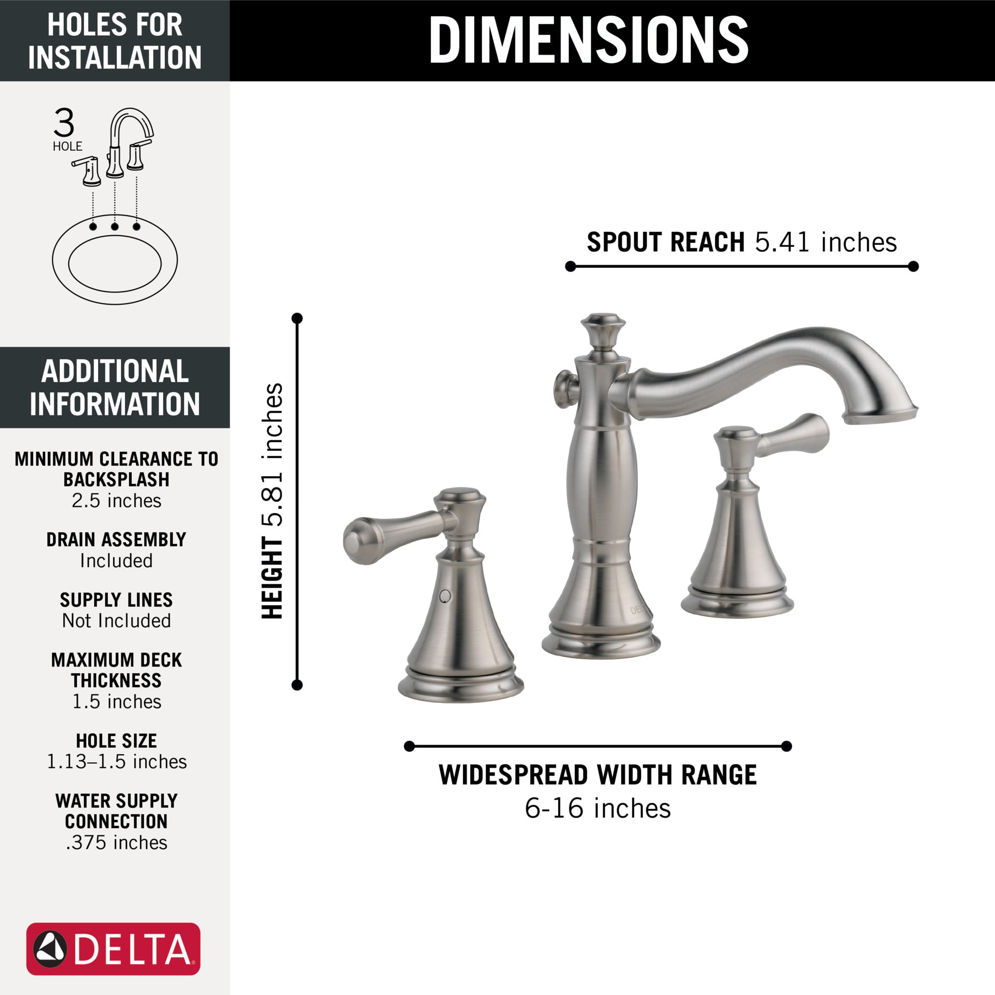 stainless bathroom faucet