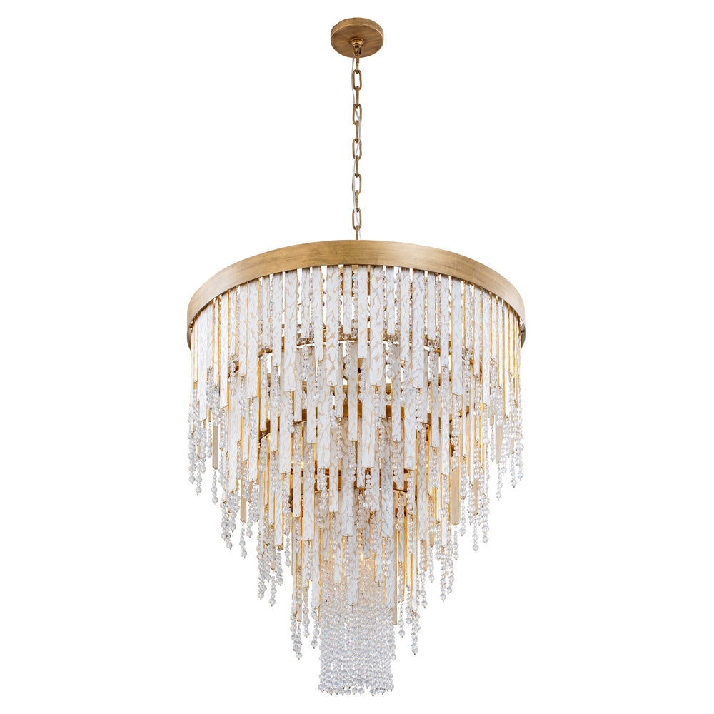 havana gold chandelier