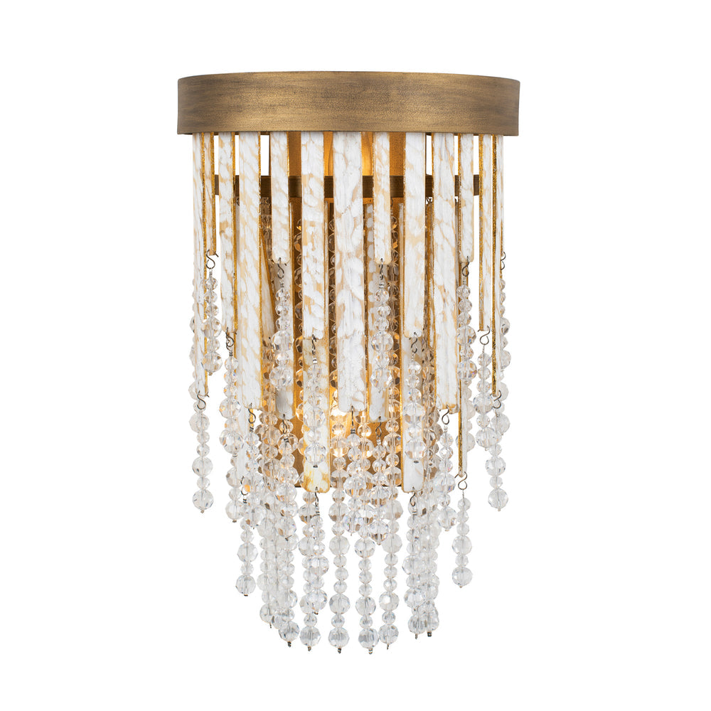 havana gold wall mount light