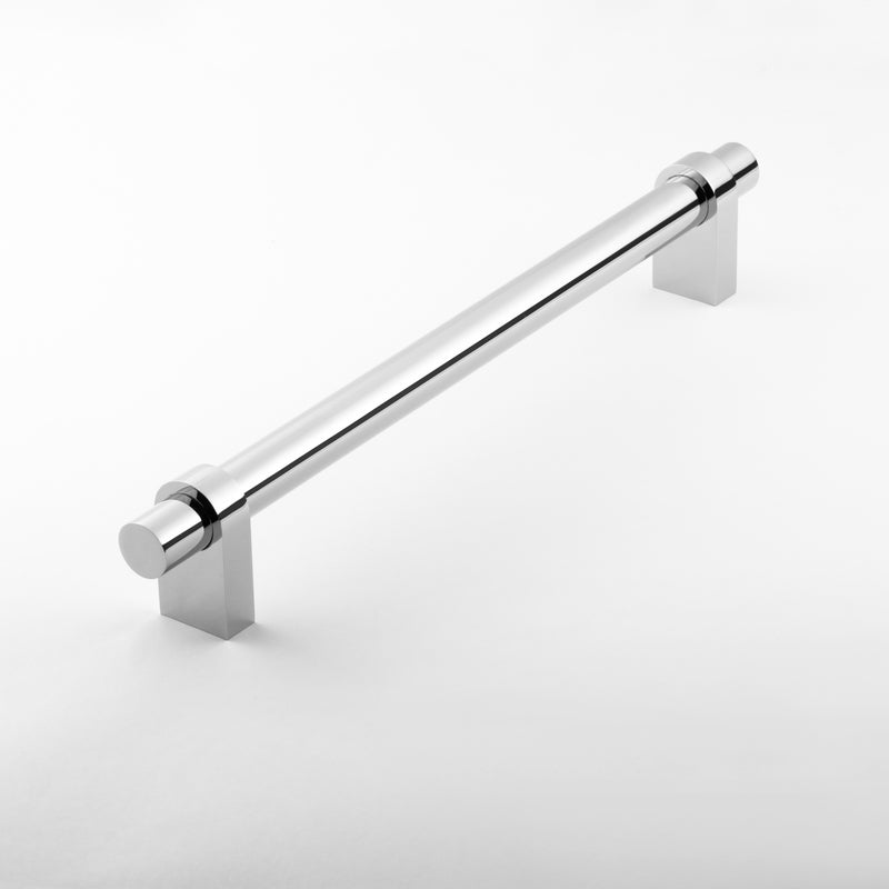 polished chrome appliance pull