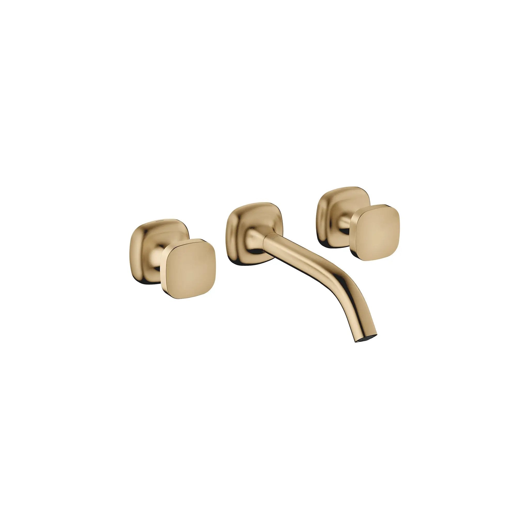 Dornbracht COYA Wall-Mounted Three-Hole Lavatory Mixer without Drain by Dornbracht