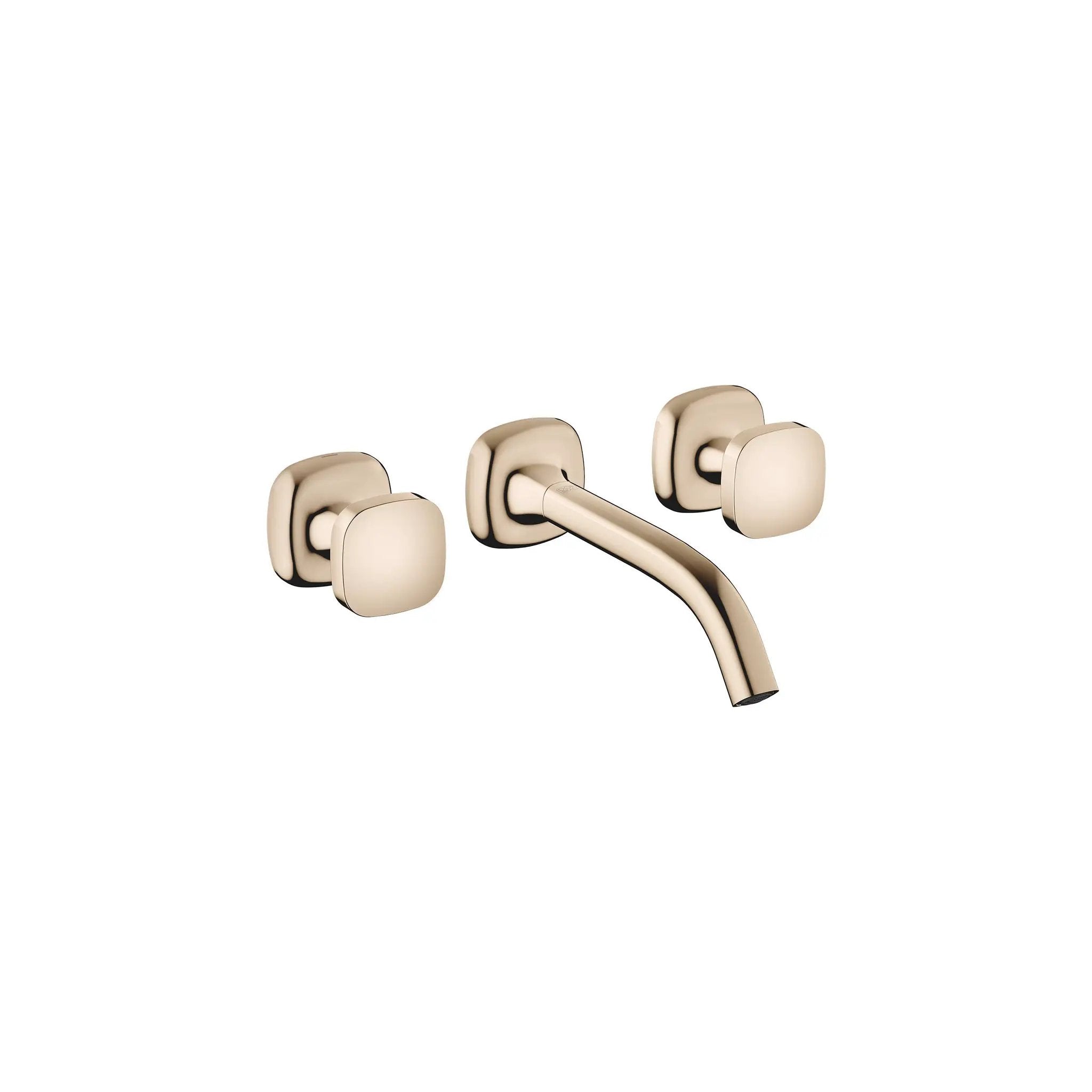 Dornbracht COYA Wall-Mounted Three-Hole Lavatory Mixer without Drain by Dornbracht