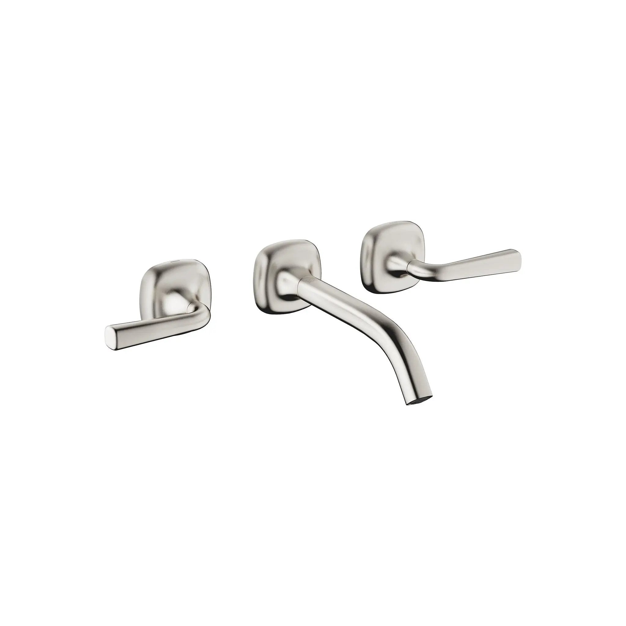 Dornbracht COYA Wall-Mounted Three-Hole Lavatory Mixer without Drain by Dornbracht