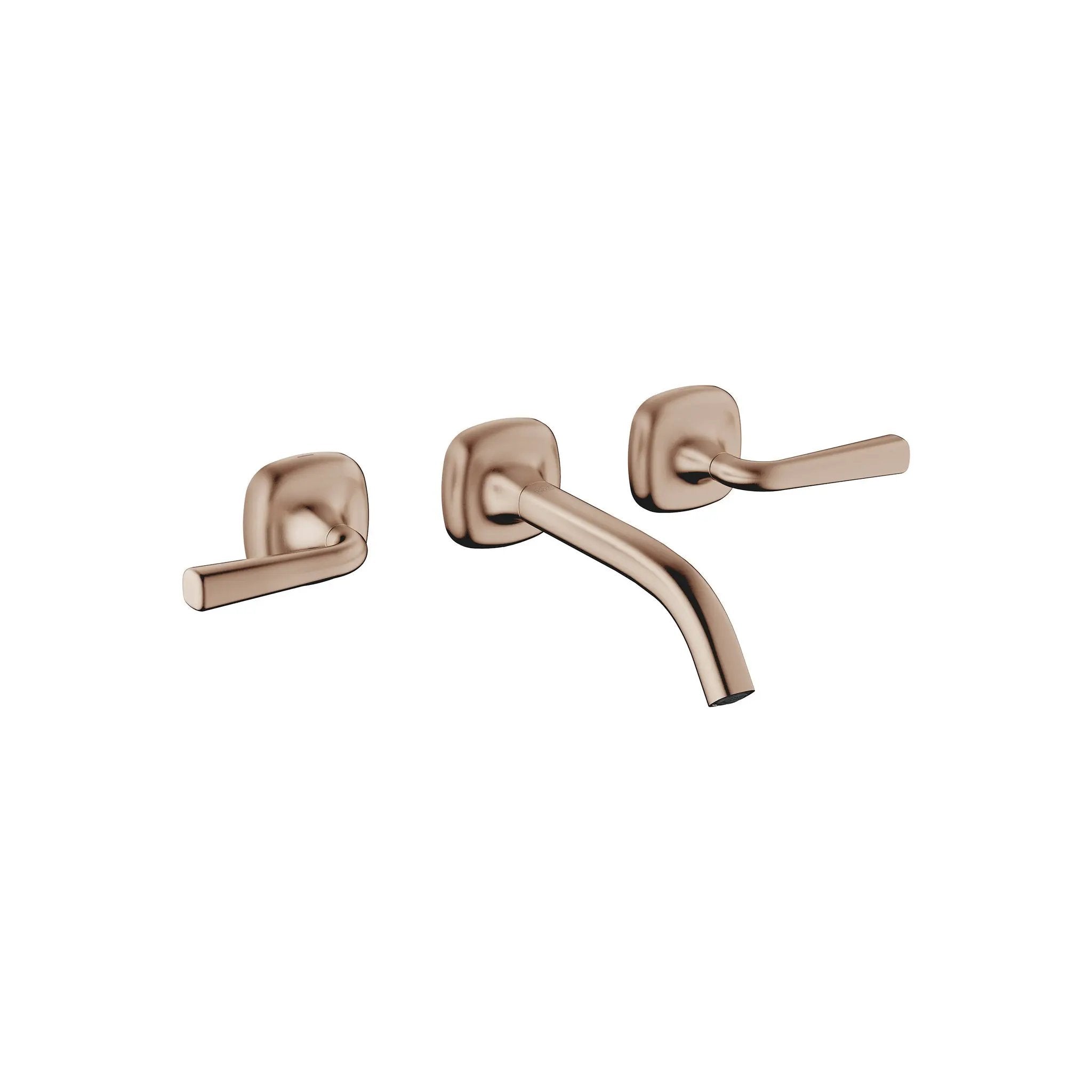 Dornbracht COYA Wall-Mounted Three-Hole Lavatory Mixer without Drain by Dornbracht