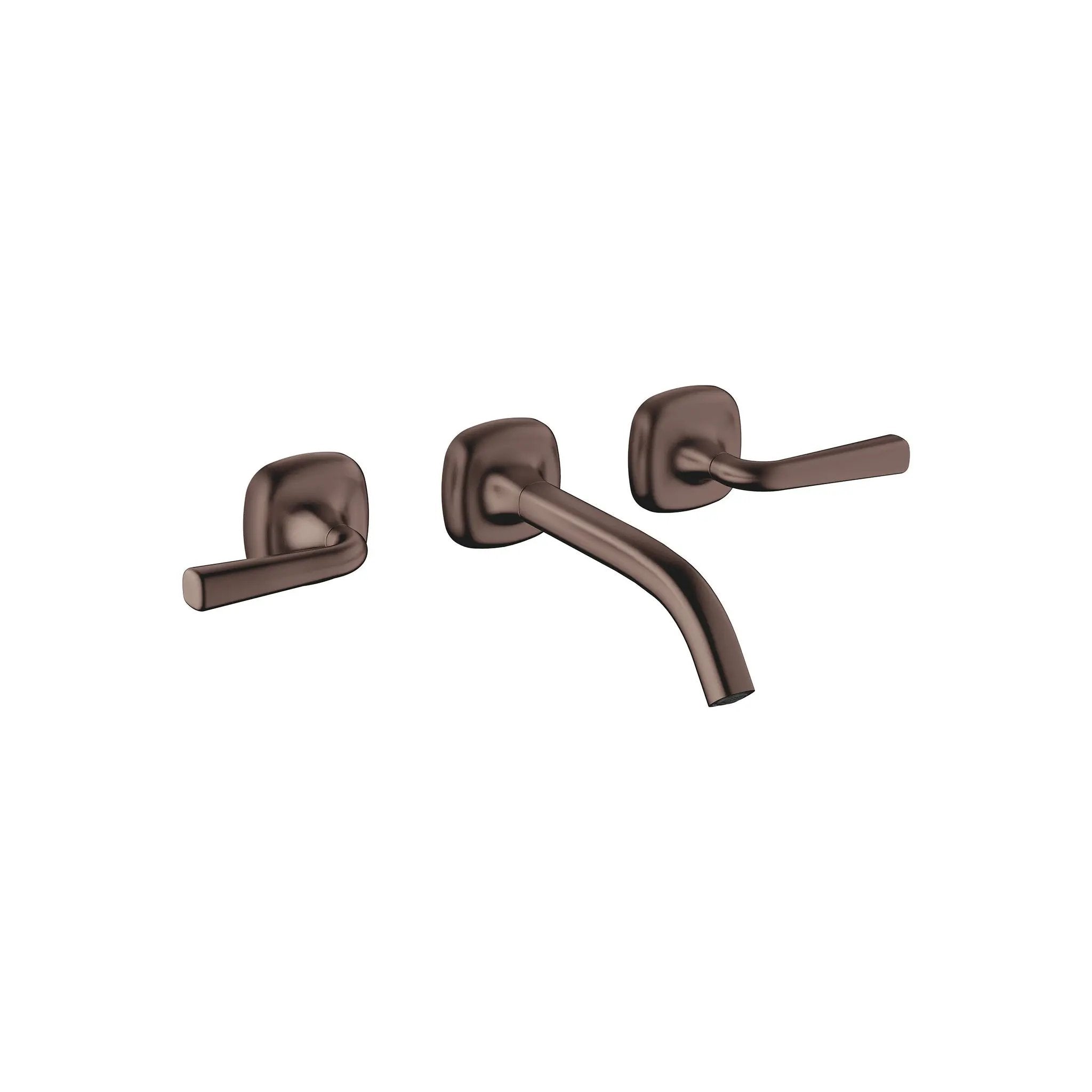 Dornbracht COYA Wall-Mounted Three-Hole Lavatory Mixer without Drain by Dornbracht