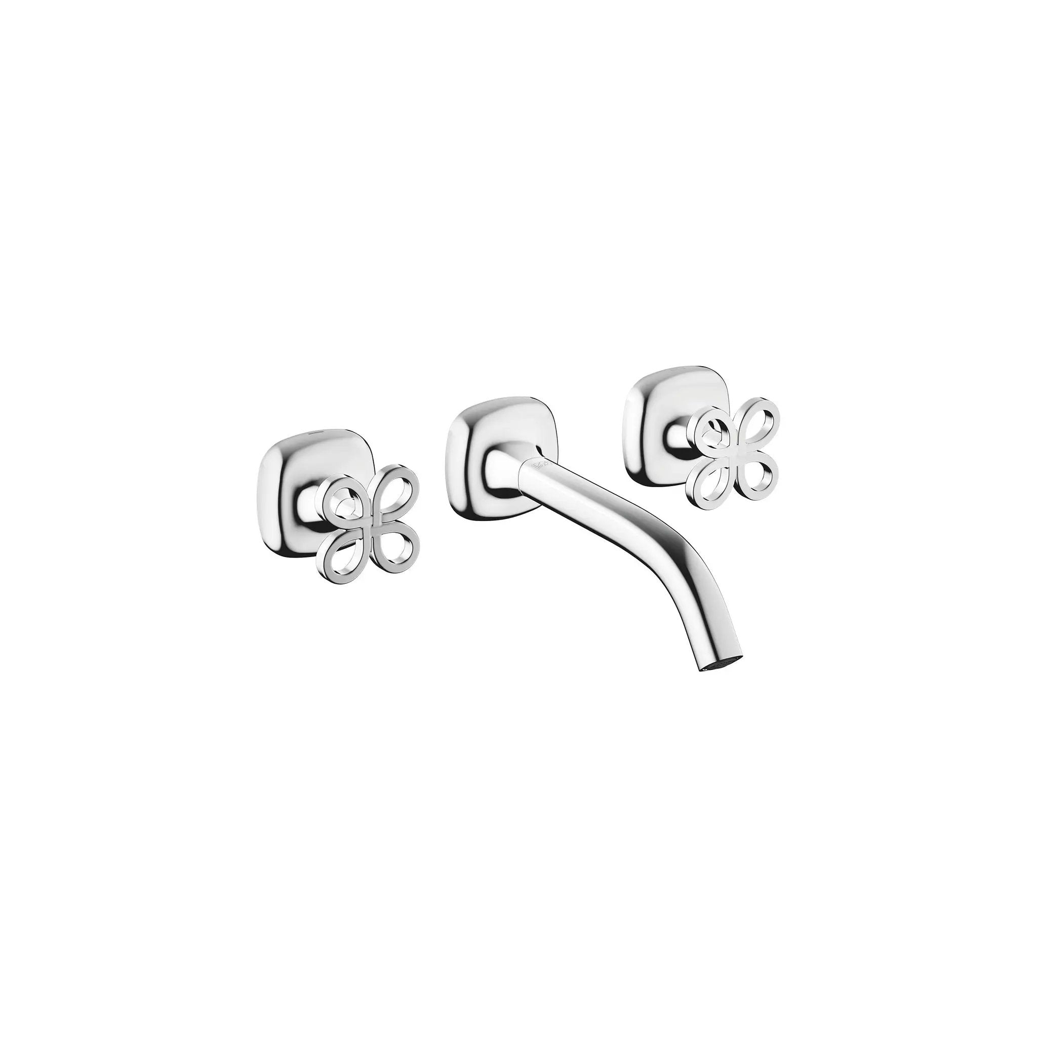 chrome bathroom faucet