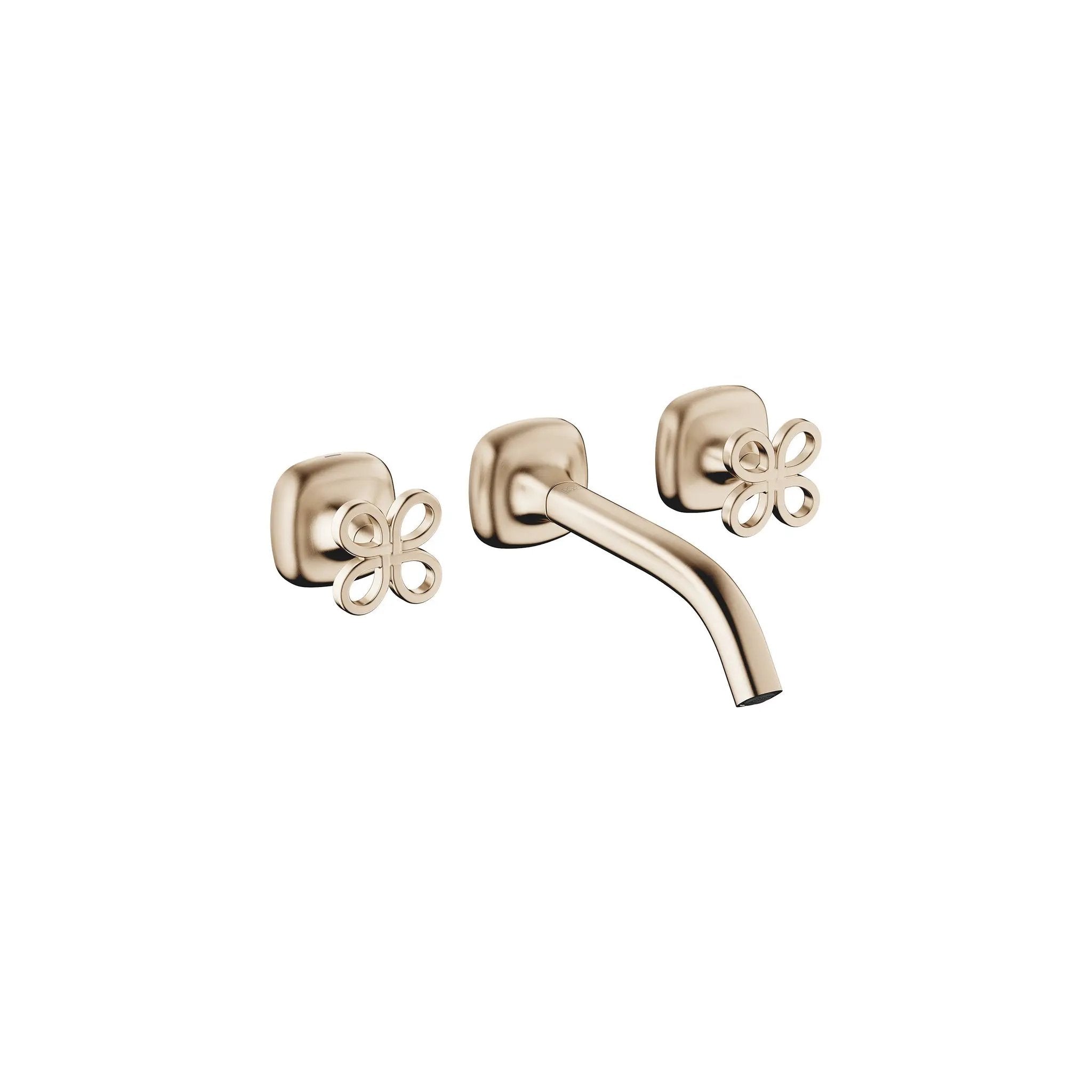Dornbracht COYA Wall-Mounted Three-Hole Lavatory Mixer without Drain by Dornbracht