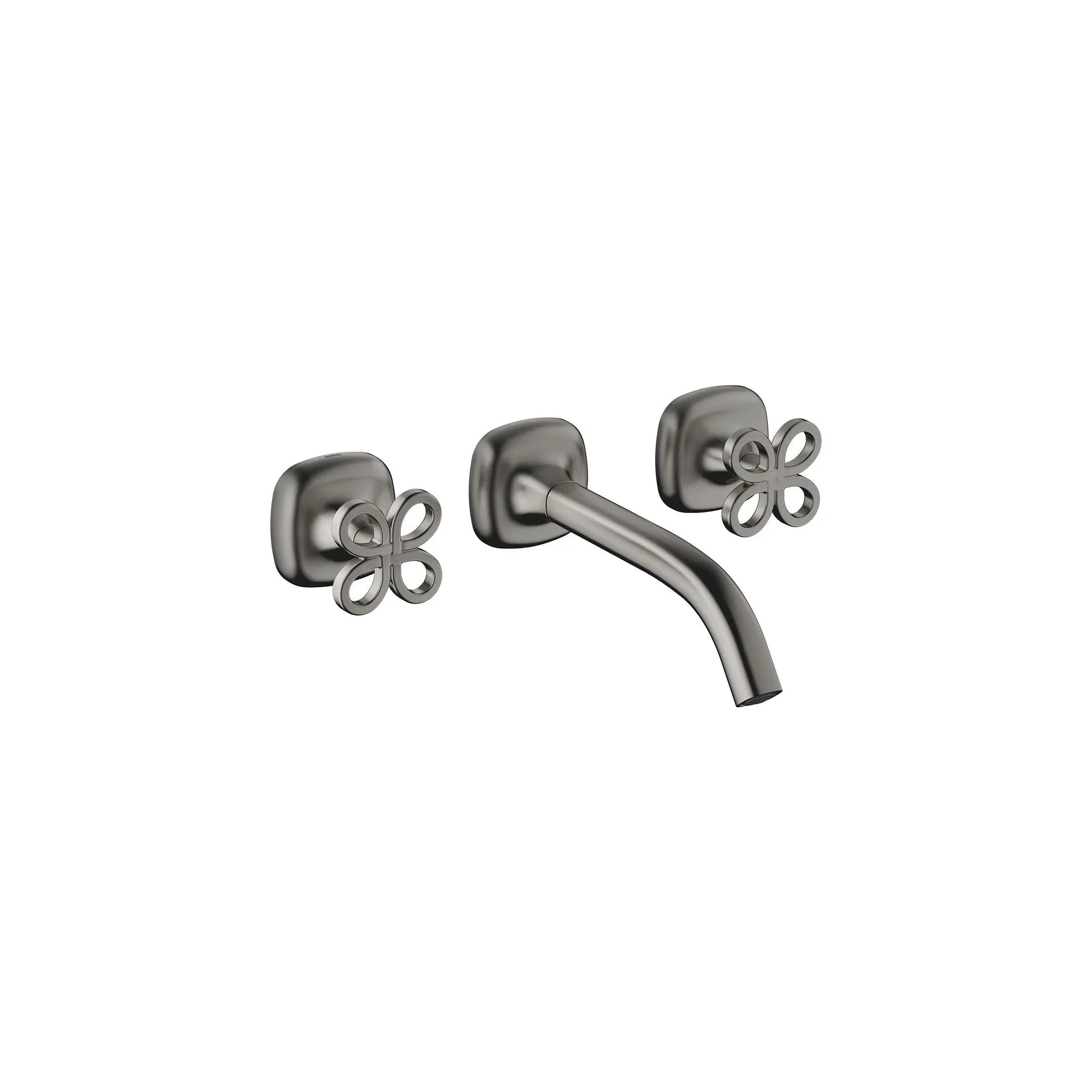 Dornbracht COYA Wall-Mounted Three-Hole Lavatory Mixer without Drain by Dornbracht