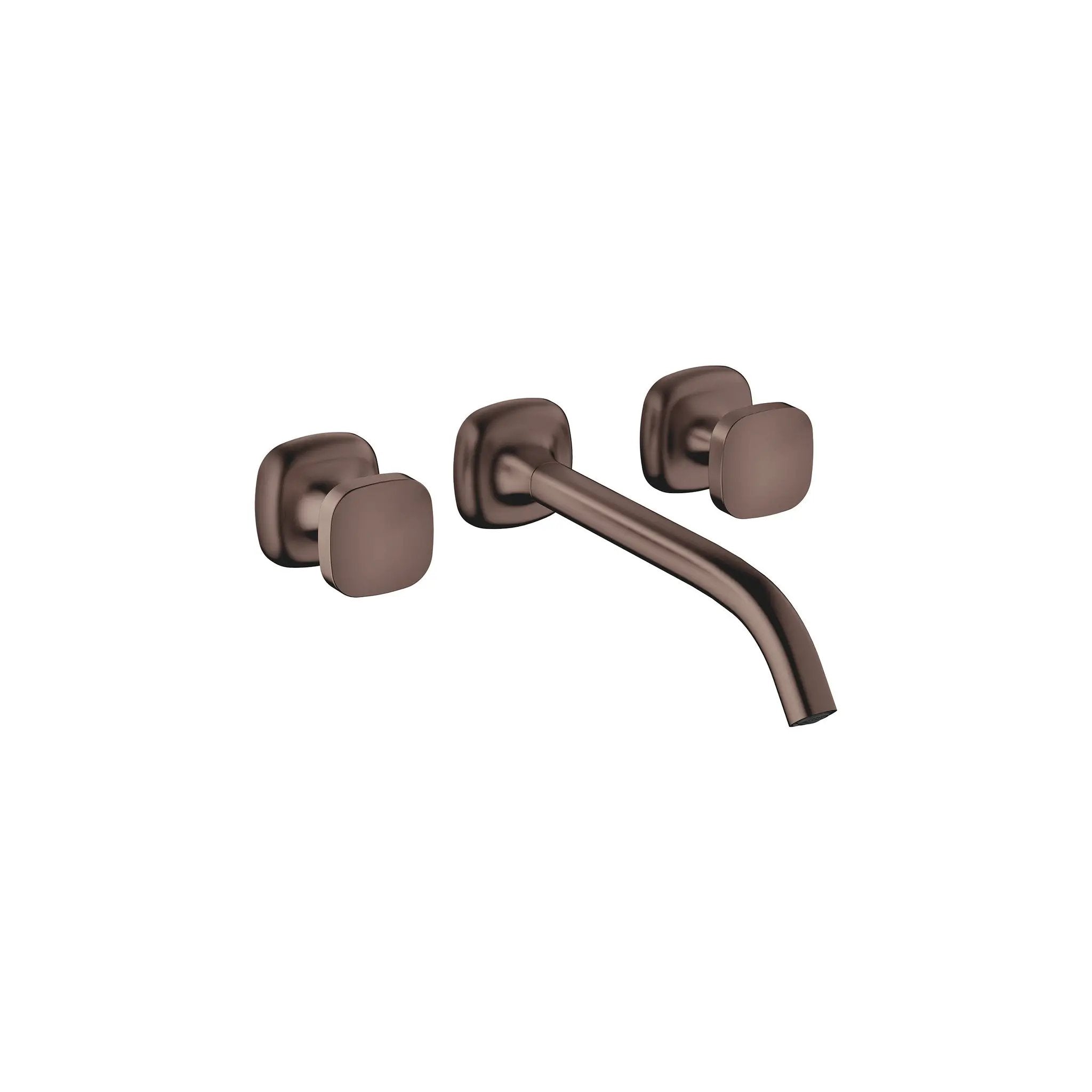 Dornbracht COYA Wall-Mounted Three-Hole Lavatory Mixer without Drain by Dornbracht