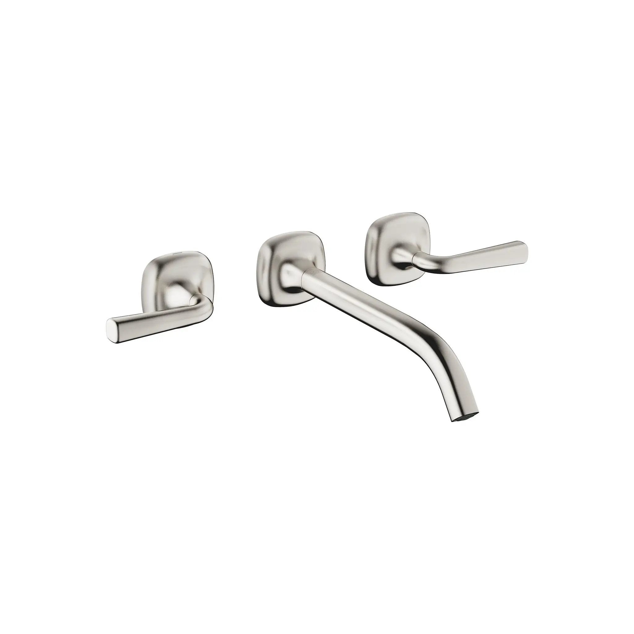Dornbracht COYA Wall-Mounted Three-Hole Lavatory Mixer without Drain by Dornbracht