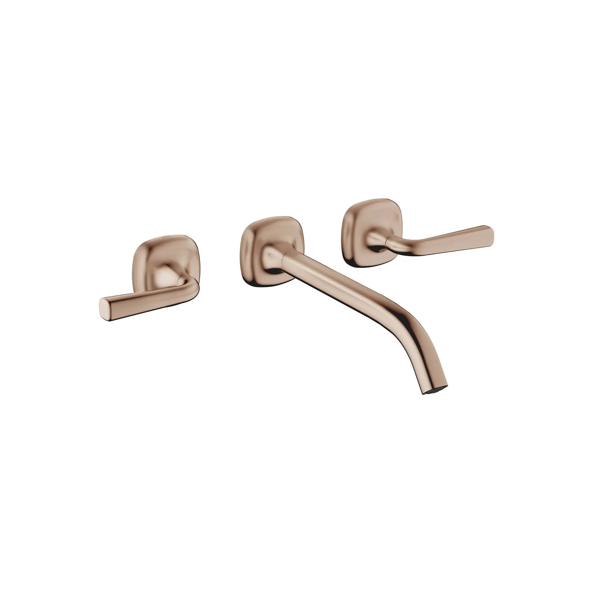 Dornbracht COYA Wall-Mounted Three-Hole Lavatory Mixer without Drain by Dornbracht