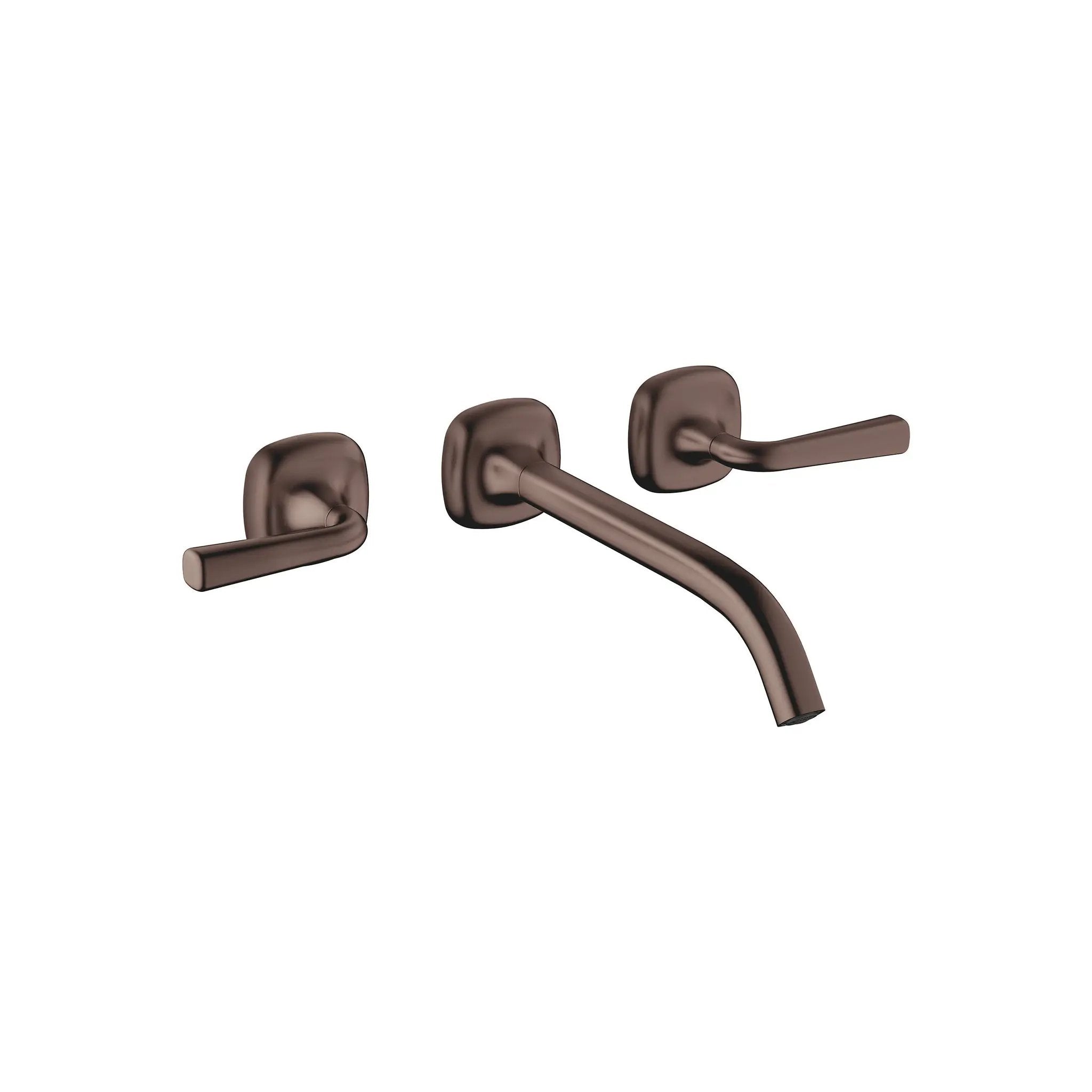 Dornbracht COYA Wall-Mounted Three-Hole Lavatory Mixer without Drain by Dornbracht