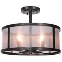 matte black ceiling mount