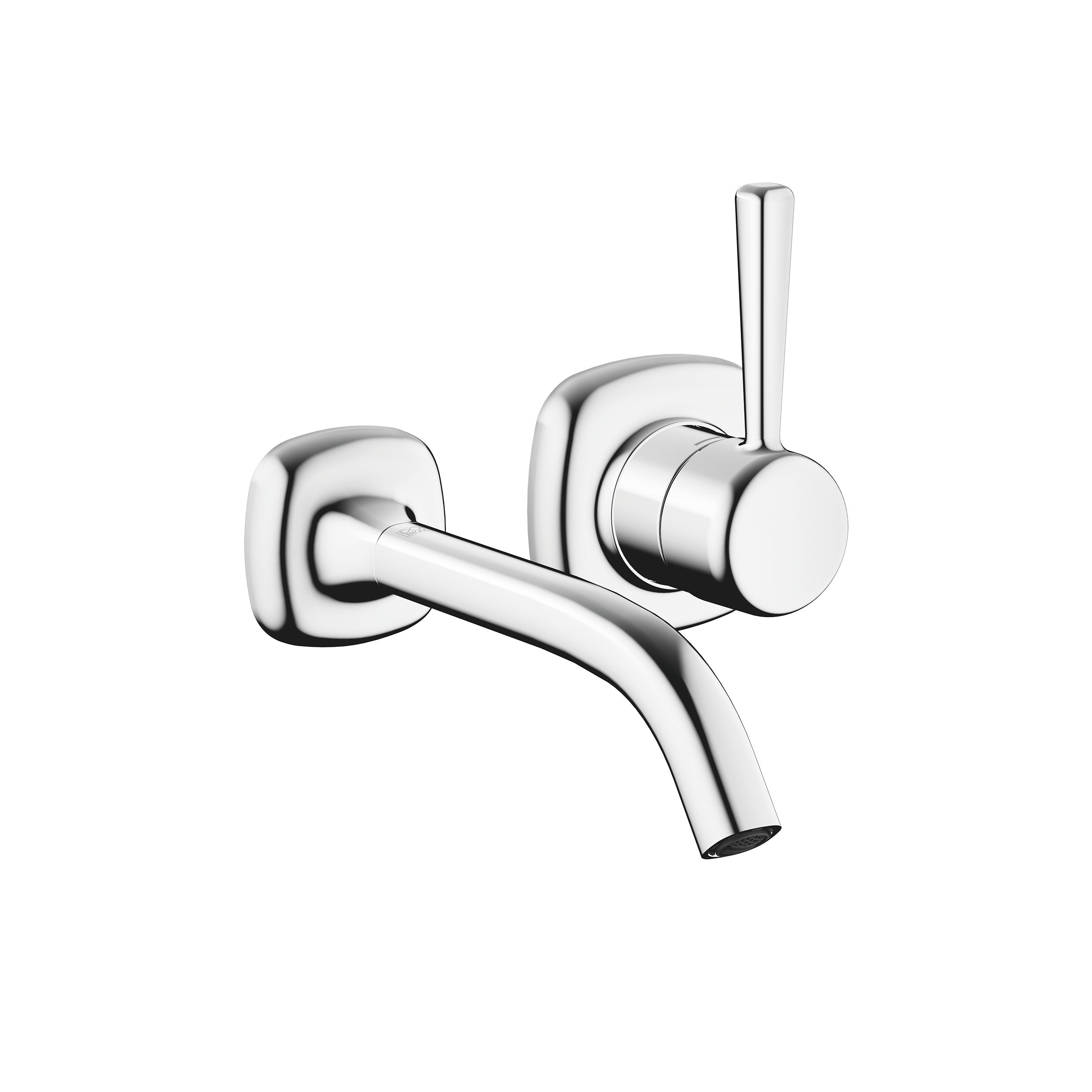 chrome bathroom faucet