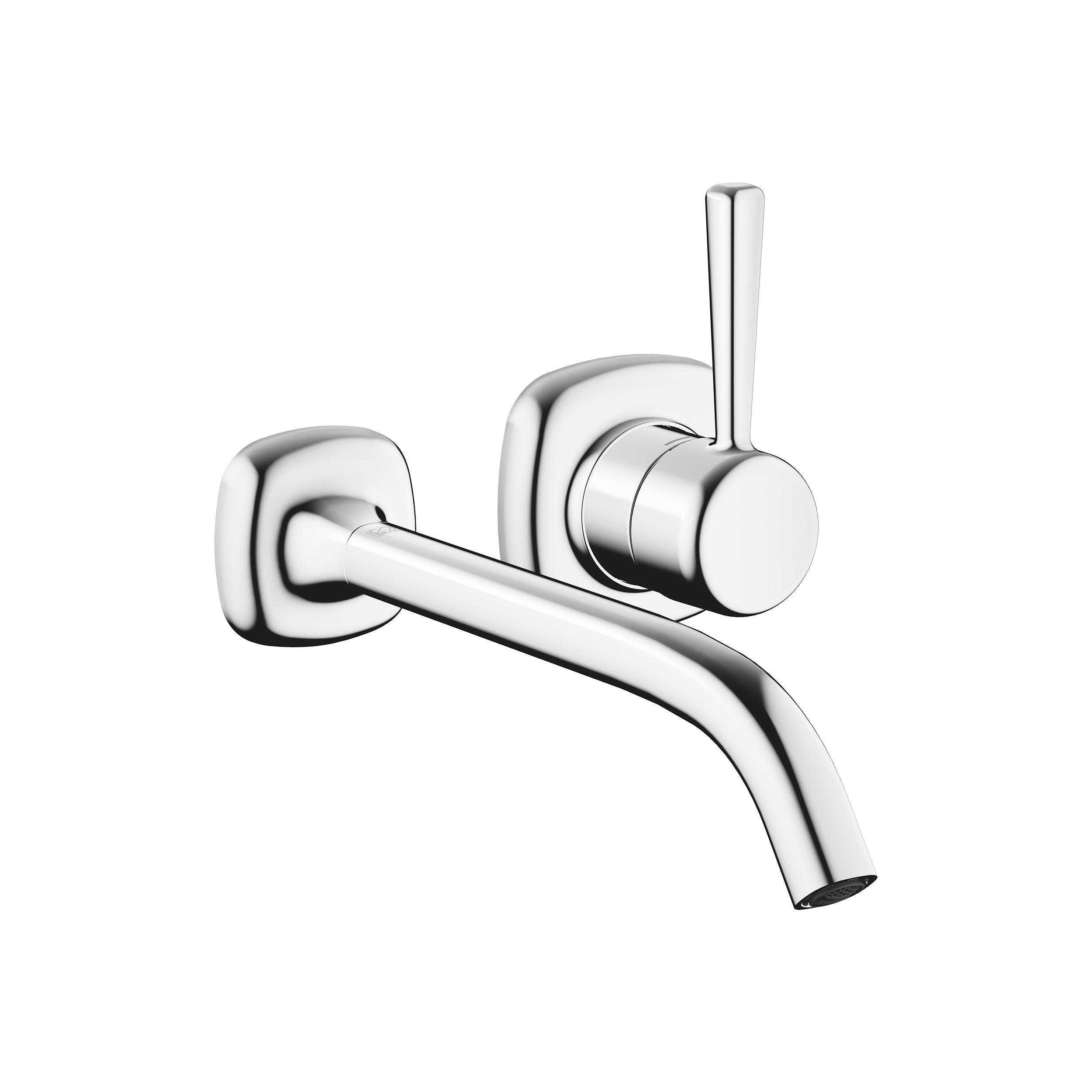 chrome bathroom faucet
