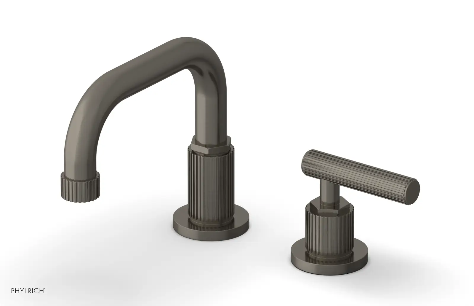 Phylrich Dustrie Low Spout Single Handle Faucet with Lever Handle by Phylrich