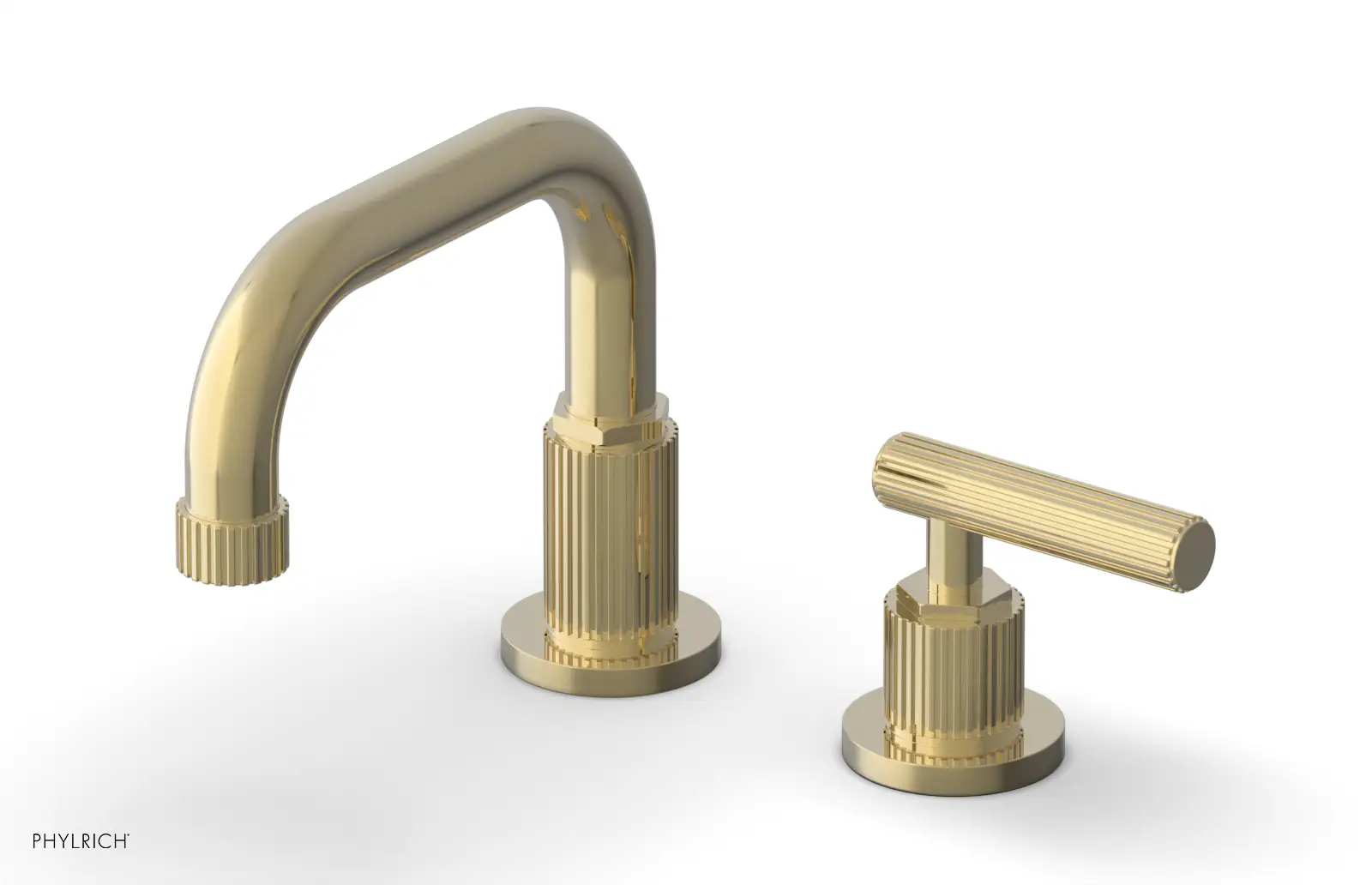 Phylrich Dustrie Low Spout Single Handle Faucet with Lever Handle by Phylrich