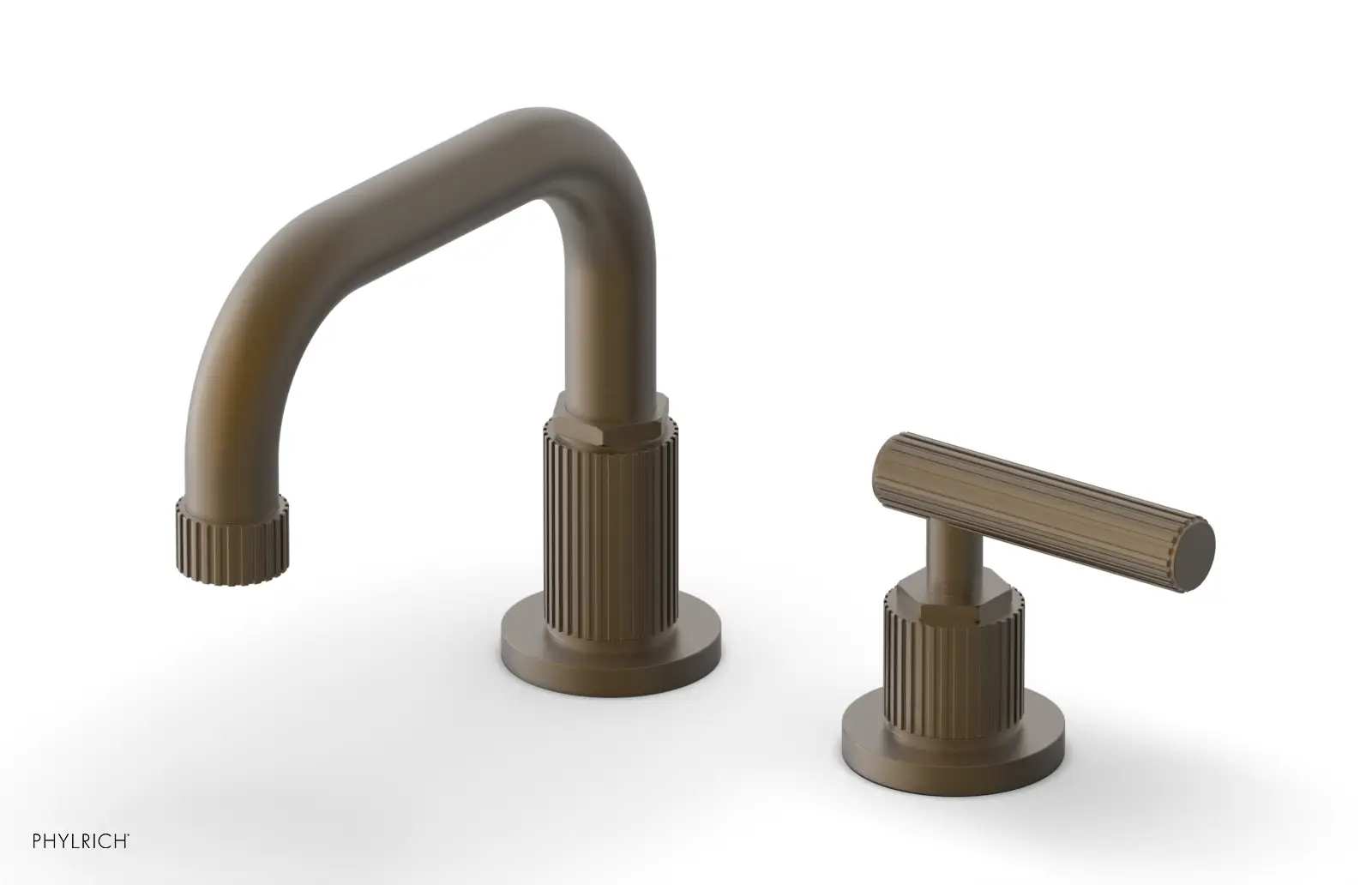 Phylrich Dustrie Low Spout Single Handle Faucet with Lever Handle by Phylrich