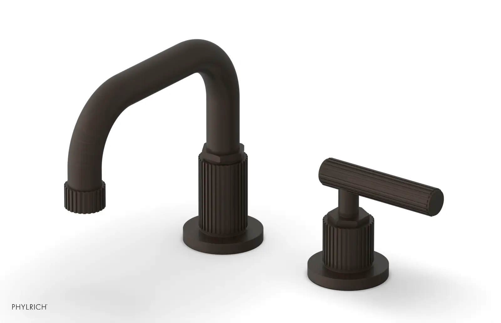 Phylrich Dustrie Low Spout Single Handle Faucet with Lever Handle by Phylrich