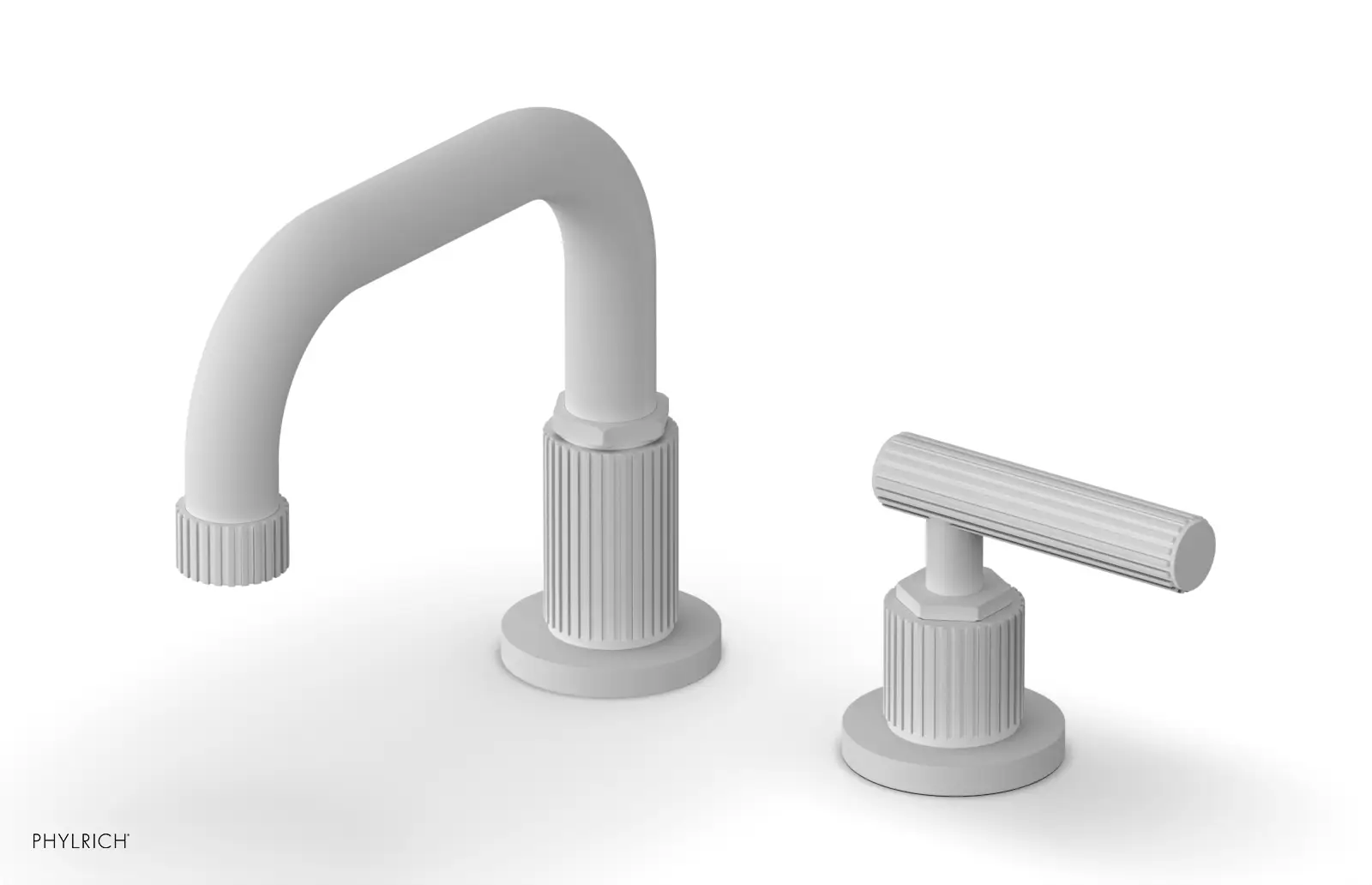 Phylrich Dustrie Low Spout Single Handle Faucet with Lever Handle by Phylrich
