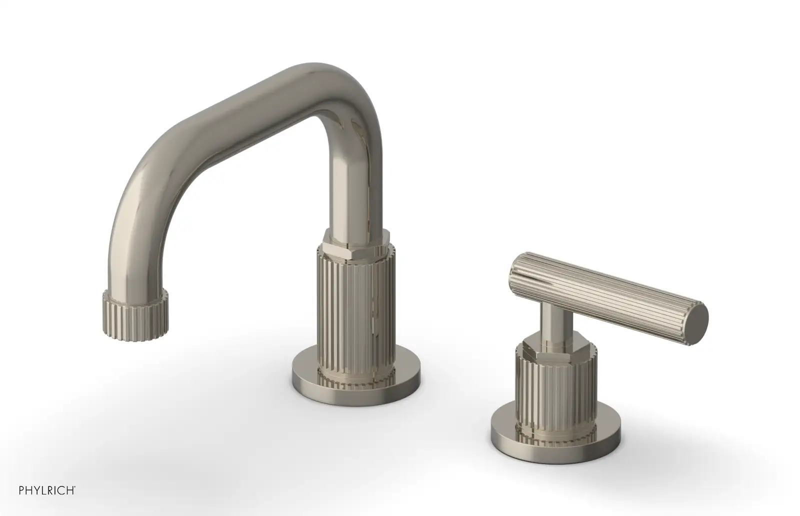 Phylrich Dustrie Low Spout Single Handle Faucet with Lever Handle by Phylrich