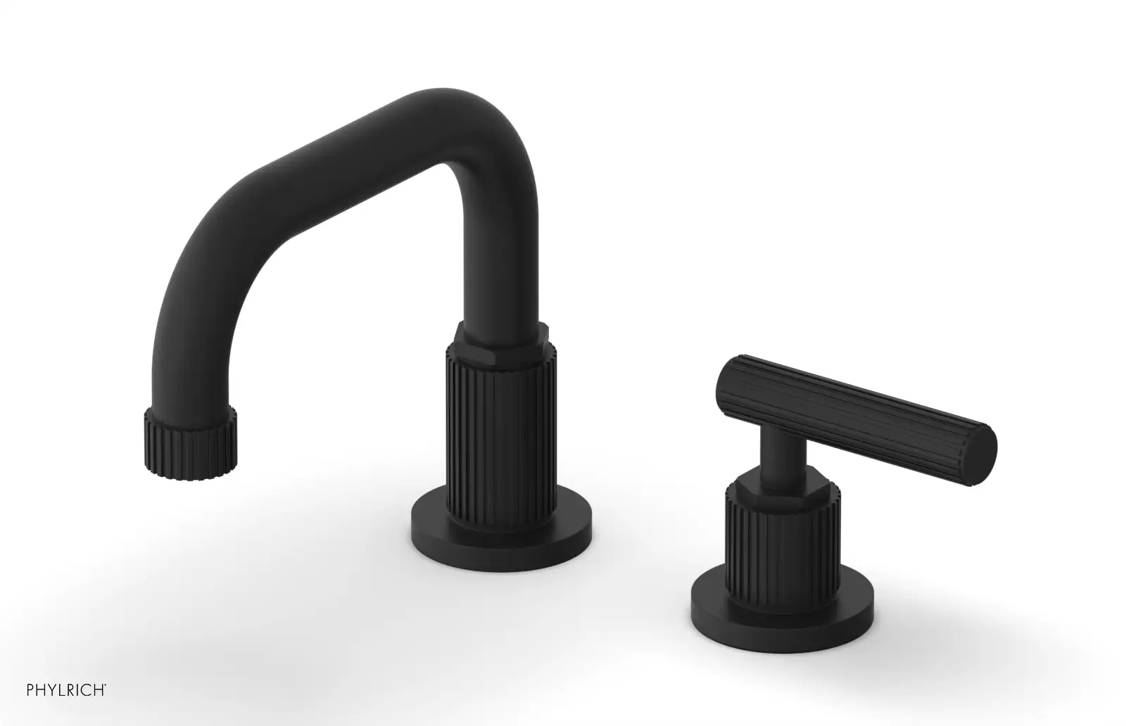 Phylrich Dustrie Low Spout Single Handle Faucet with Lever Handle by Phylrich