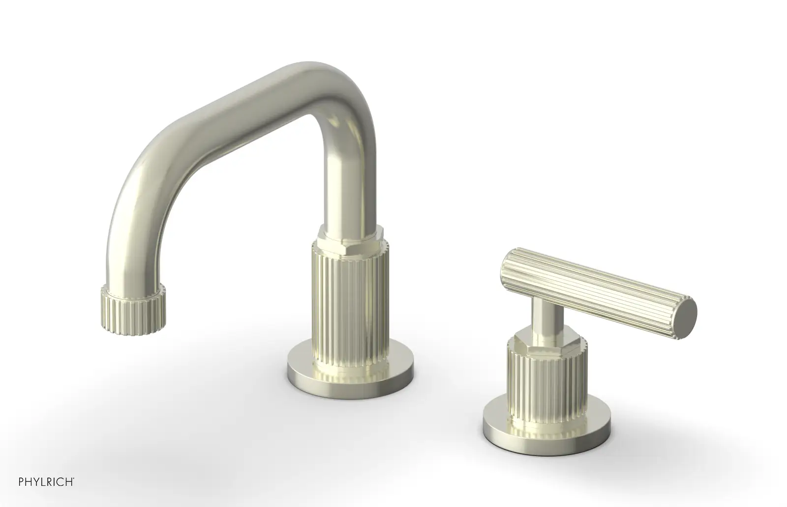 Phylrich Dustrie Low Spout Single Handle Faucet with Lever Handle by Phylrich