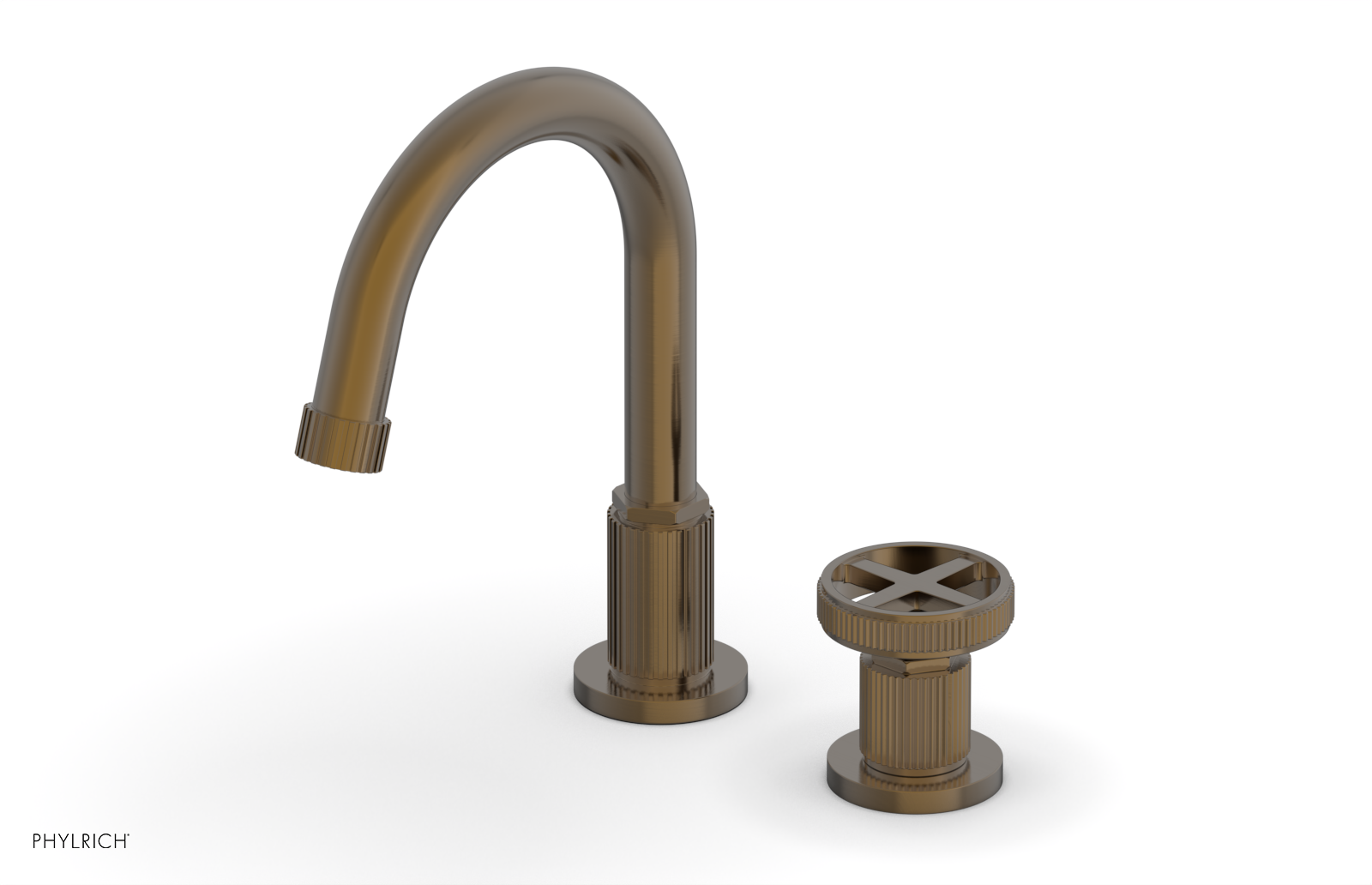 Phylrich Dustrie High Spout Single Handle Faucet with Cross Handle