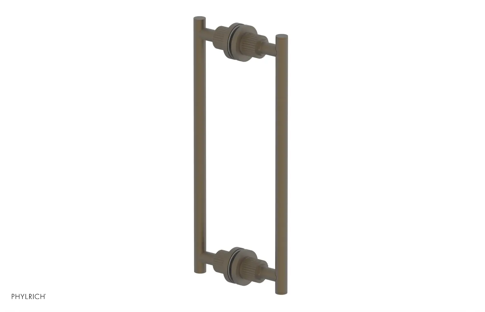 Phylrich Dustrie 12" Double Sided Shower Pull by Phylrich
