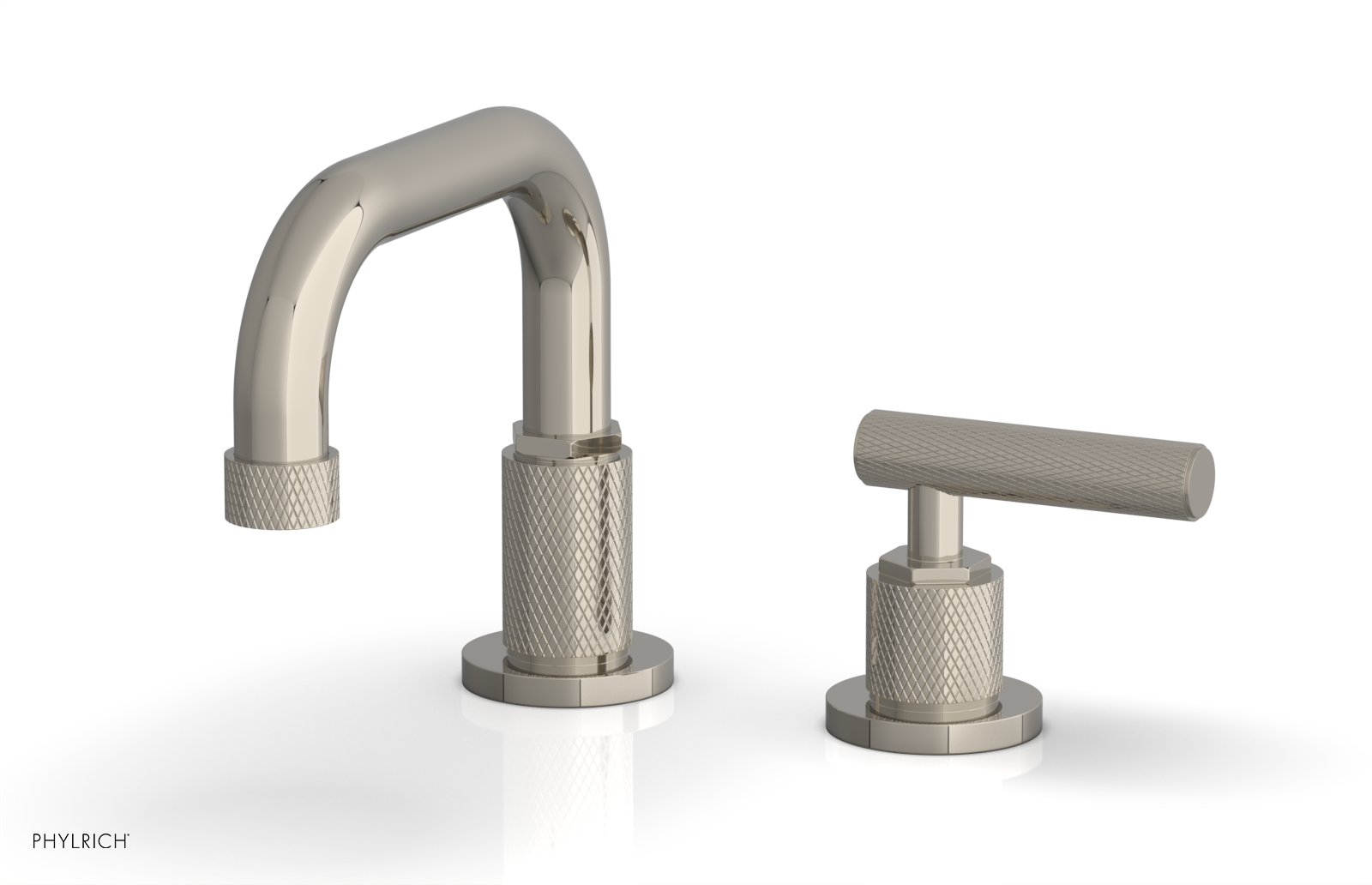 Phylrich Dustrie Low Spout Single Handle Faucet with Lever Handle