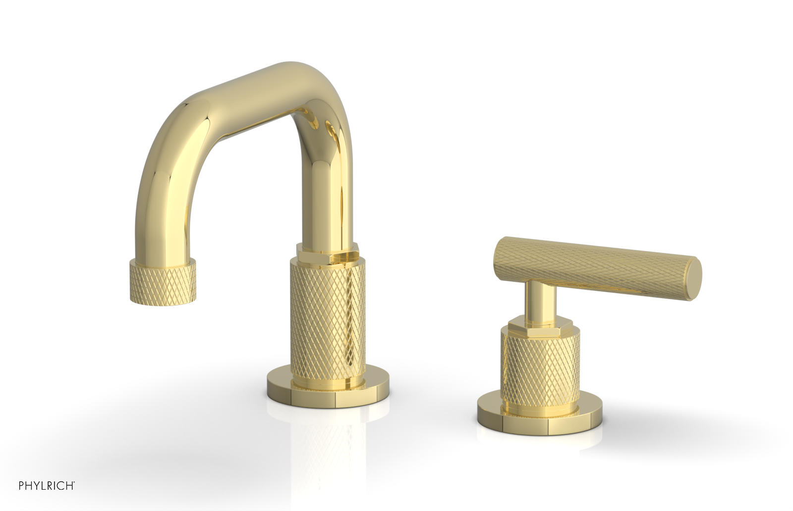 Phylrich Dustrie Low Spout Single Handle Faucet with Lever Handle